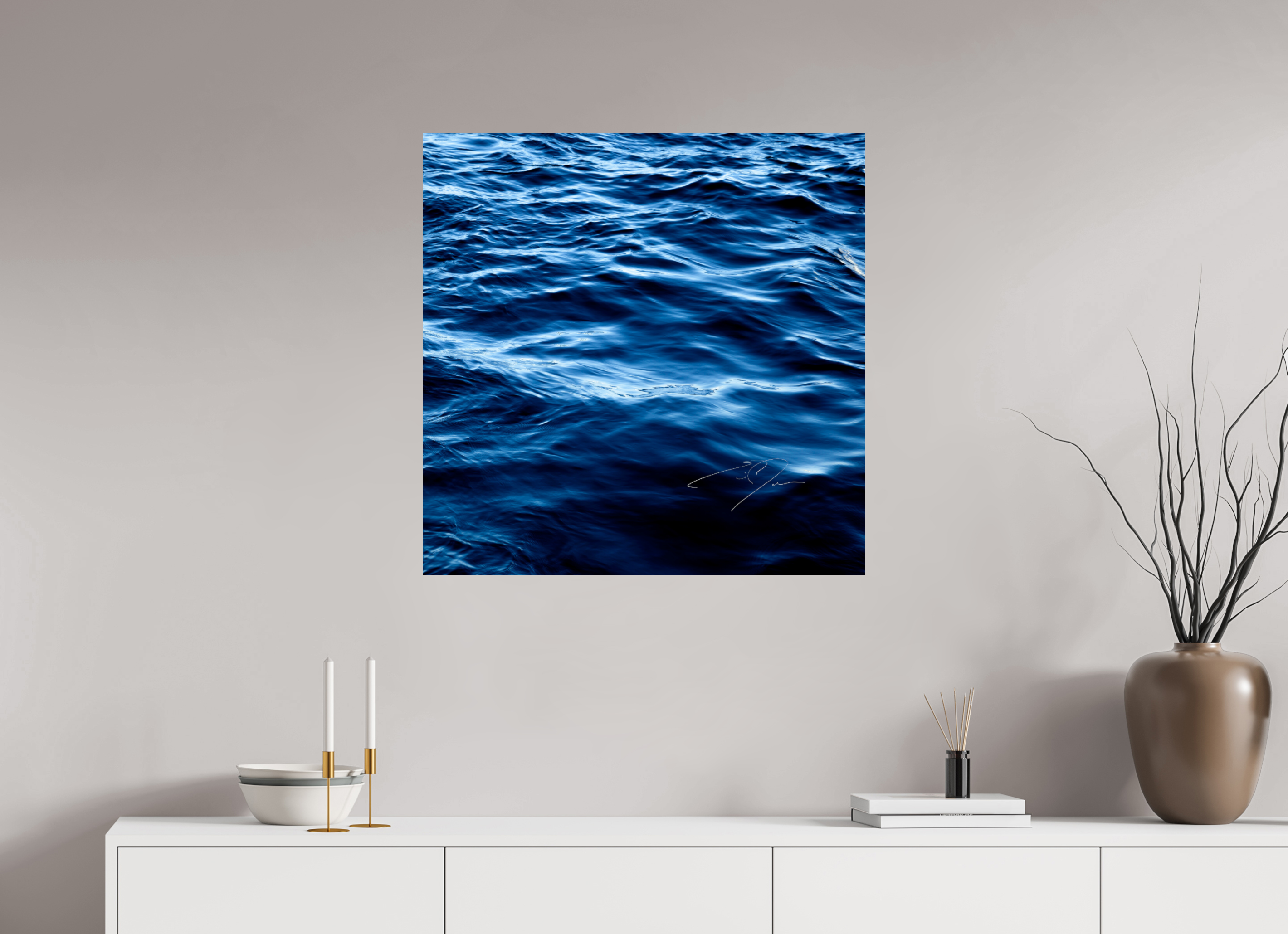30 x 30″, PRINT ONLY [FUJI CRYSTAL DP II] WATER, No.4