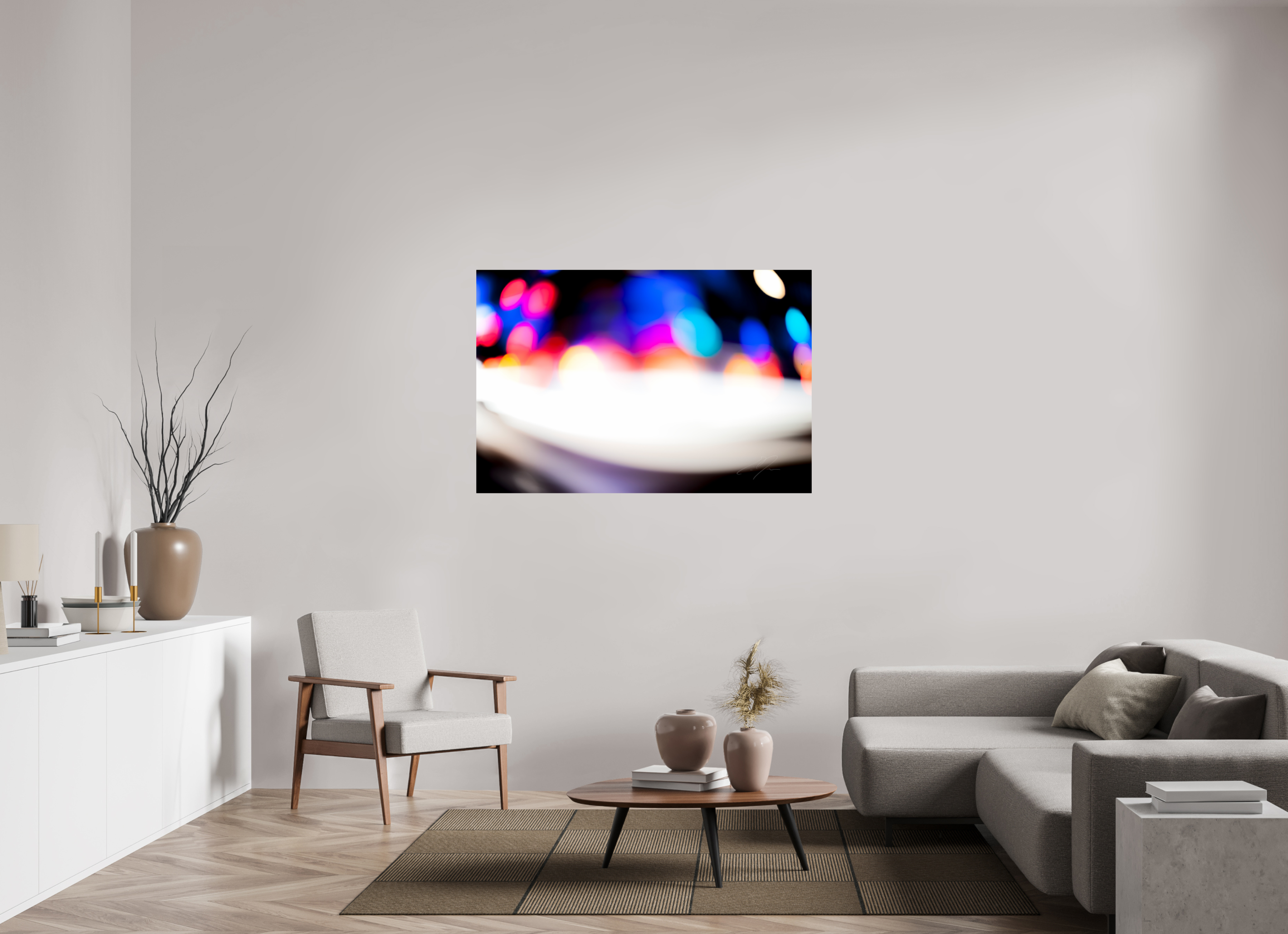 54 x 36″, PRINT ONLY [FUJI CRYSTAL DP II] URBAN ABSTRACT