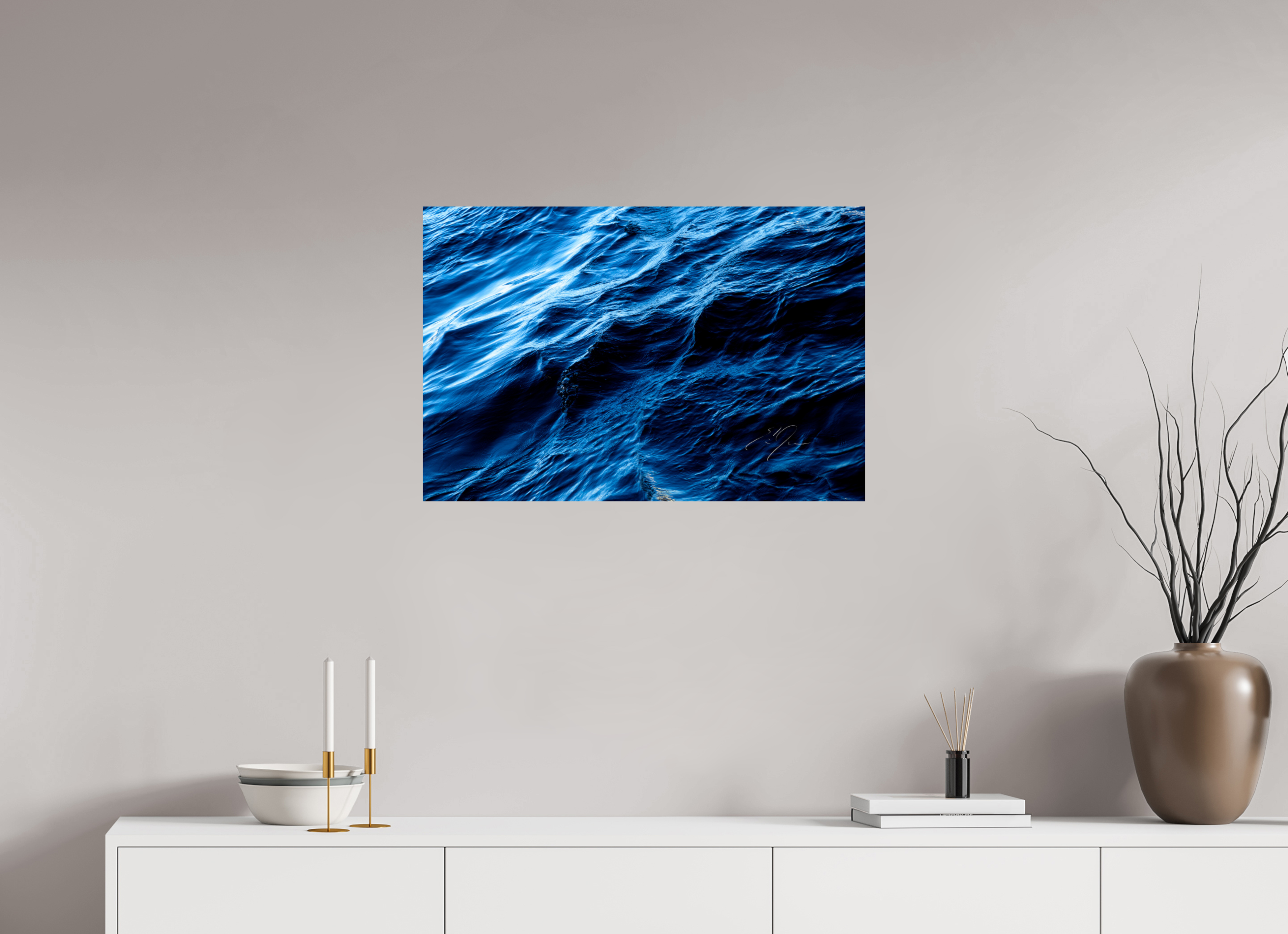 30 x 20″, PRINT ONLY [FUJI CRYSTAL DP II] WATER, No.15