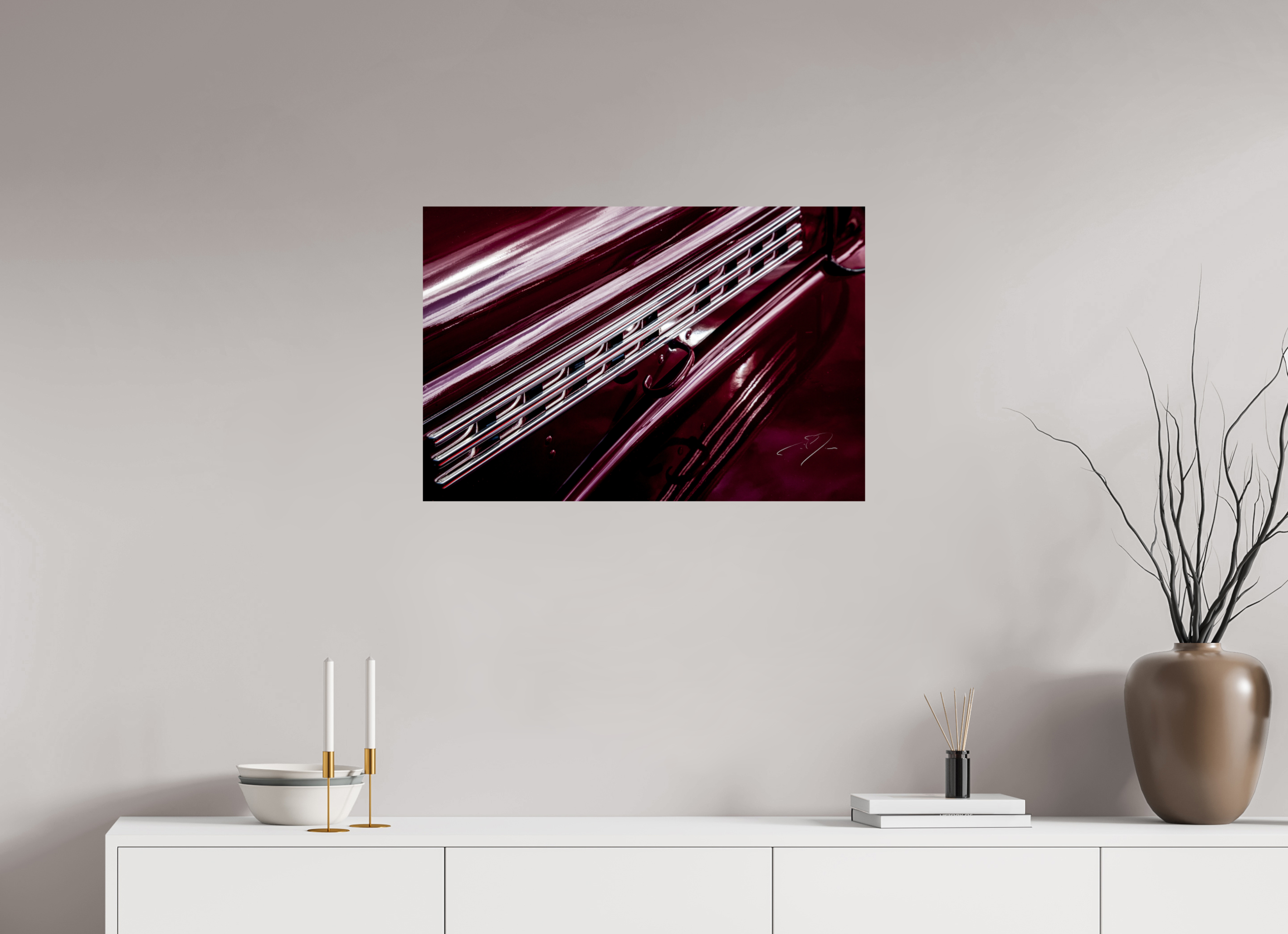 30 x 20″, PRINT ONLY [FUJI CRYSTAL DP II] 1946 CHEVY PICKUP