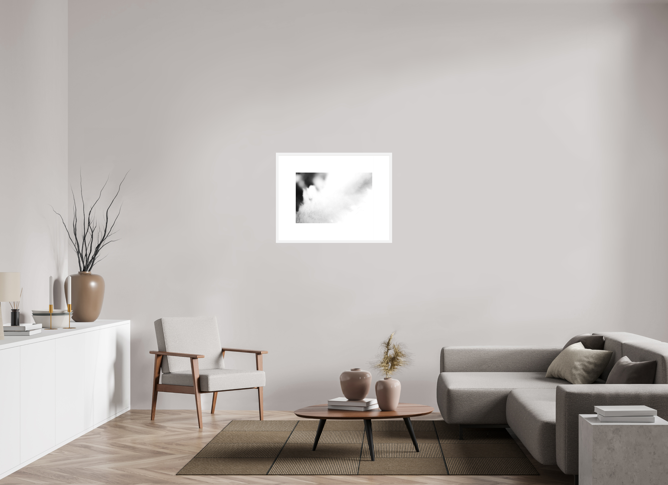 24 x 16″, FRAME SOLID WOOD [FUJIFLEX HIGH GLOSS MATTE FLOAT GLASS] DREAM STATE, No.3