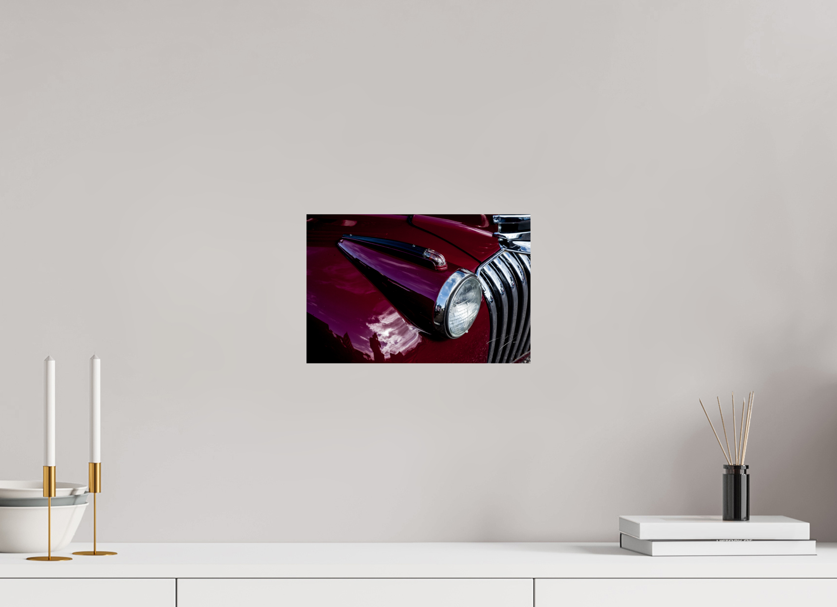 12 x 8″, PRINT ONLY [FUJI CRYSTAL DP II] 1946 CHEVY PICKUP, No.2