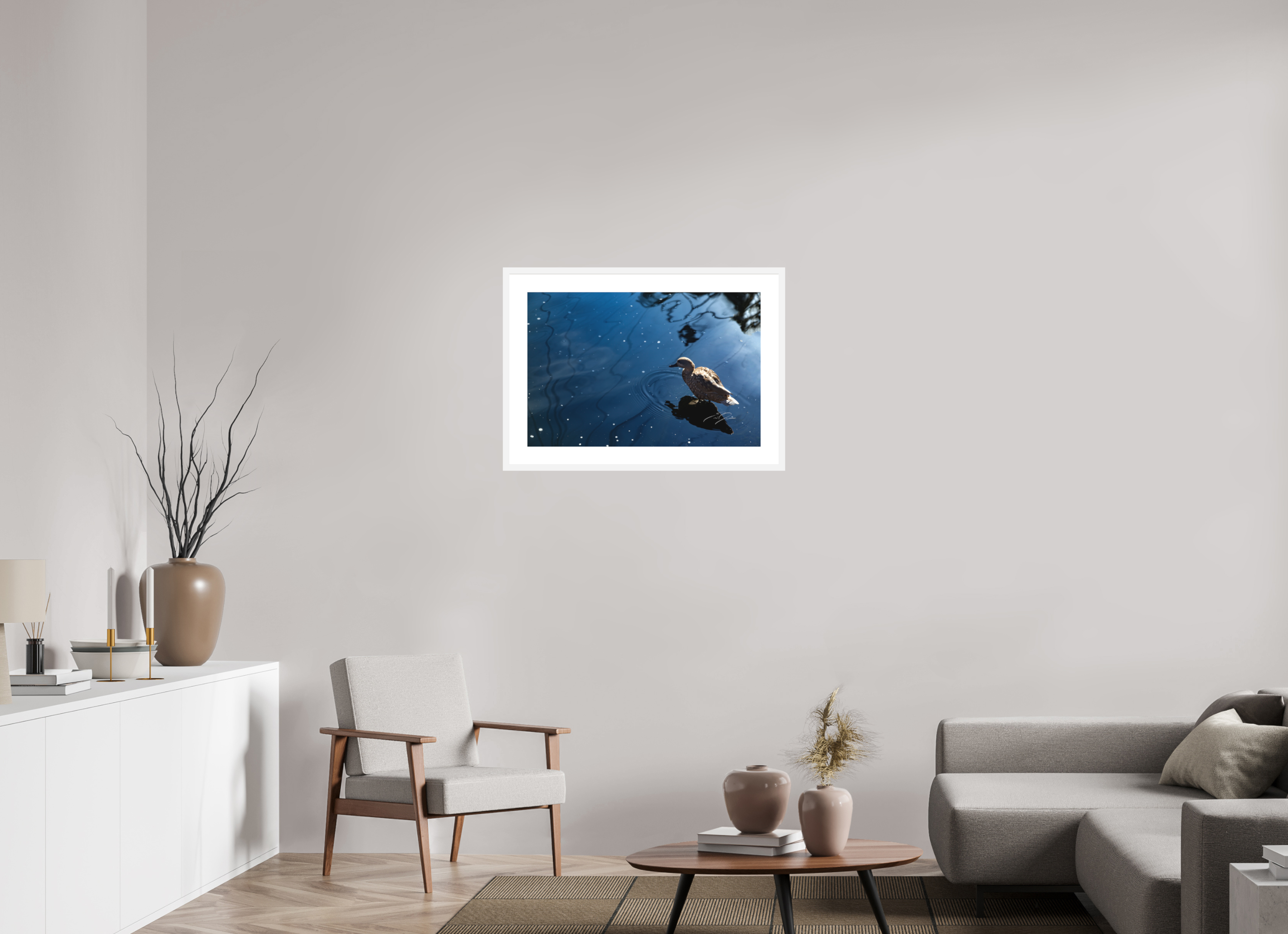 30 x 20″, FRAME - SOLID WOOD [FUJIFLEX] SIMPLE BEAUTY