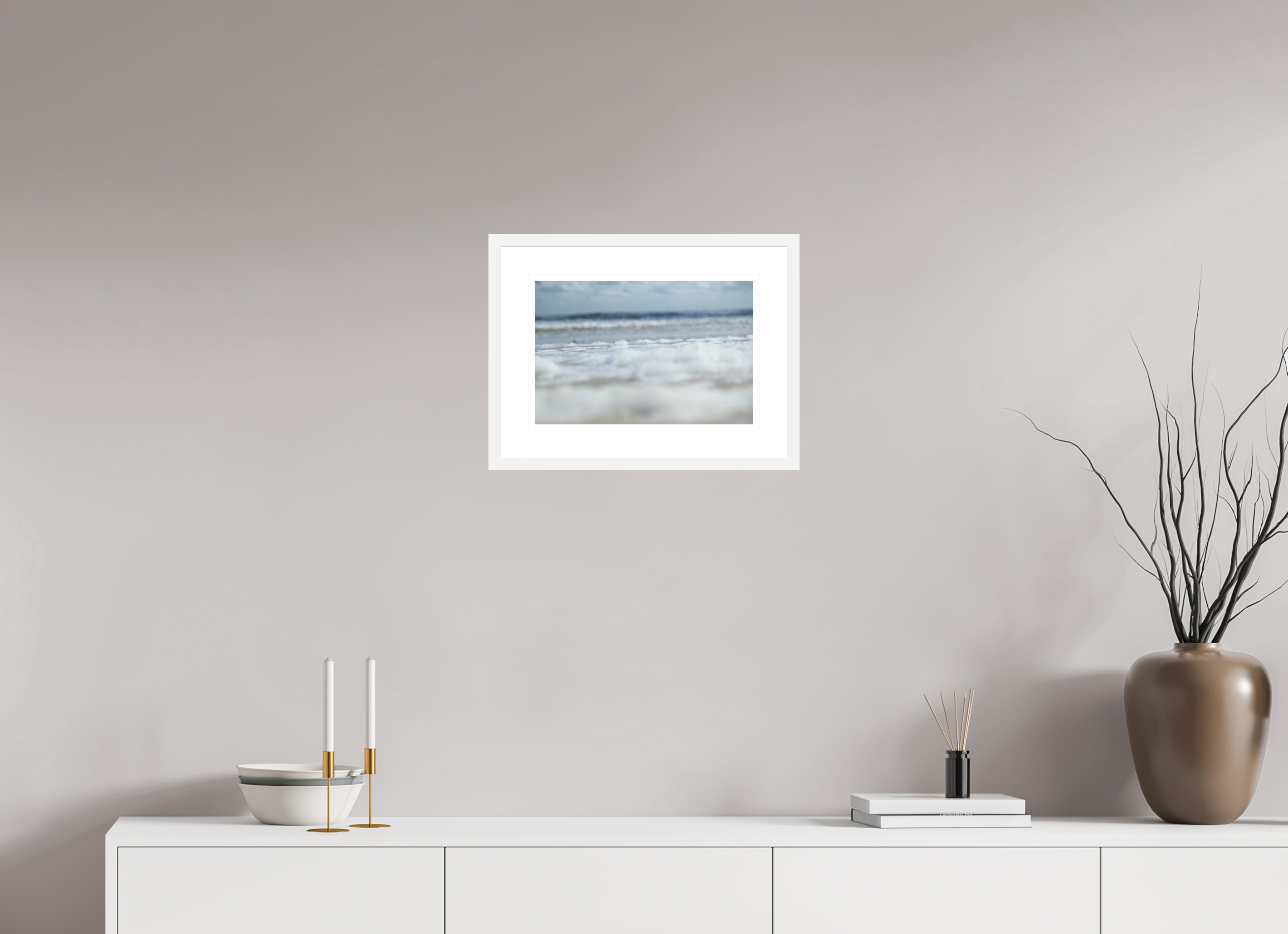 15 x 10″, FRAME - SOLID WOOD [FUJIFLEX] COASTAL
