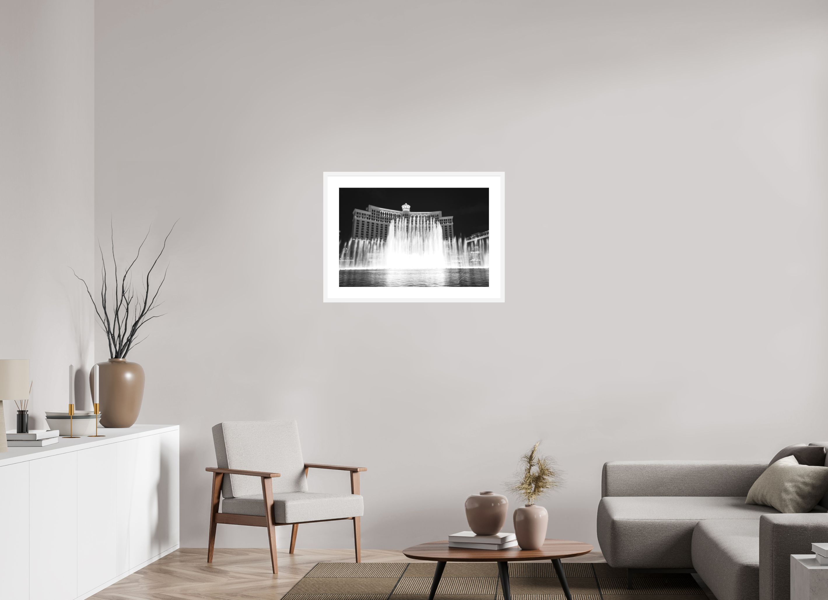 30 x 20″, FRAME - SOLID WOOD [FUJIFLEX] BELLAGIO