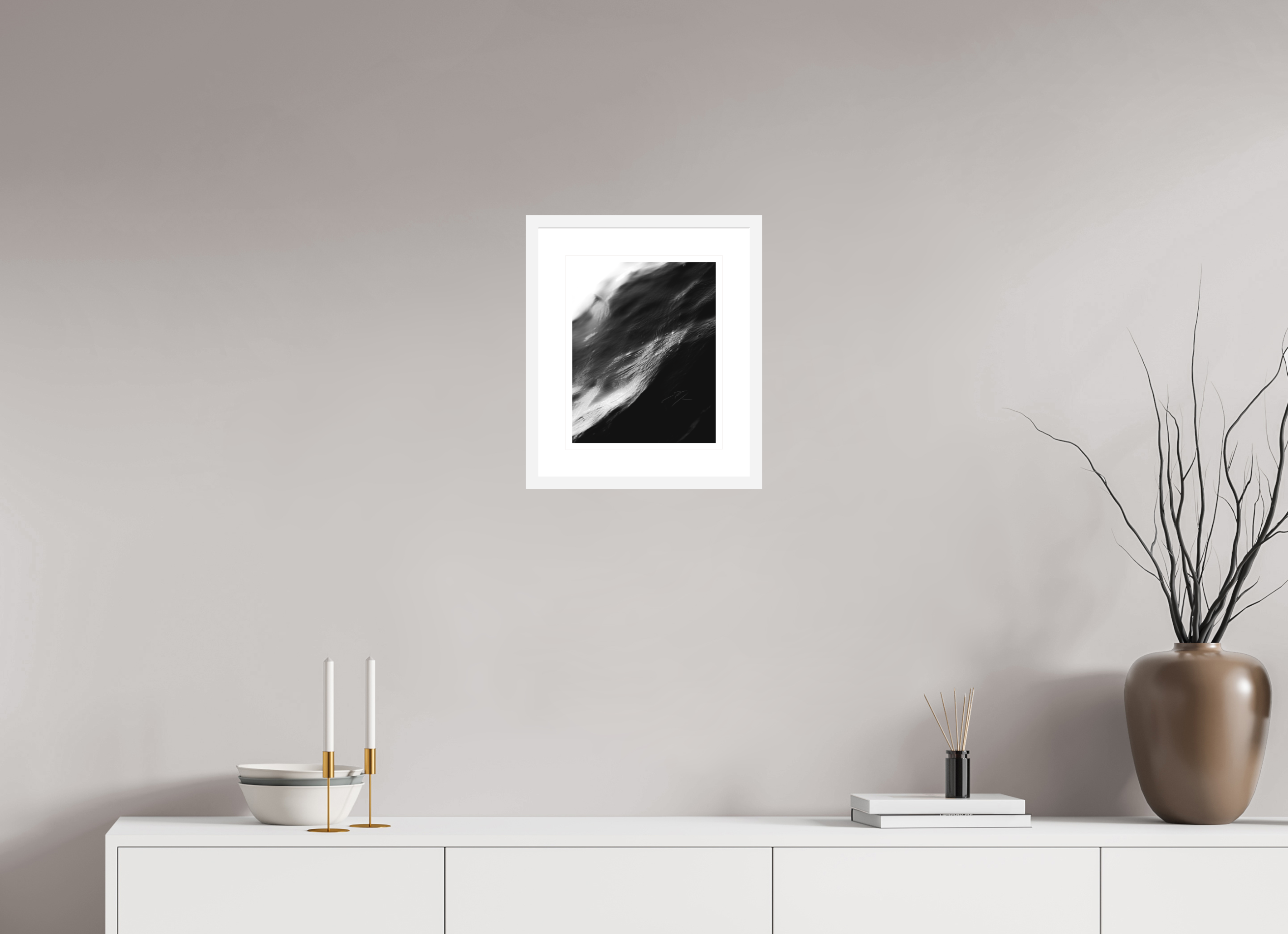 10 x 12.5″, FRAME - SOLID WOOD [FUJIFLEX] ENGULFED