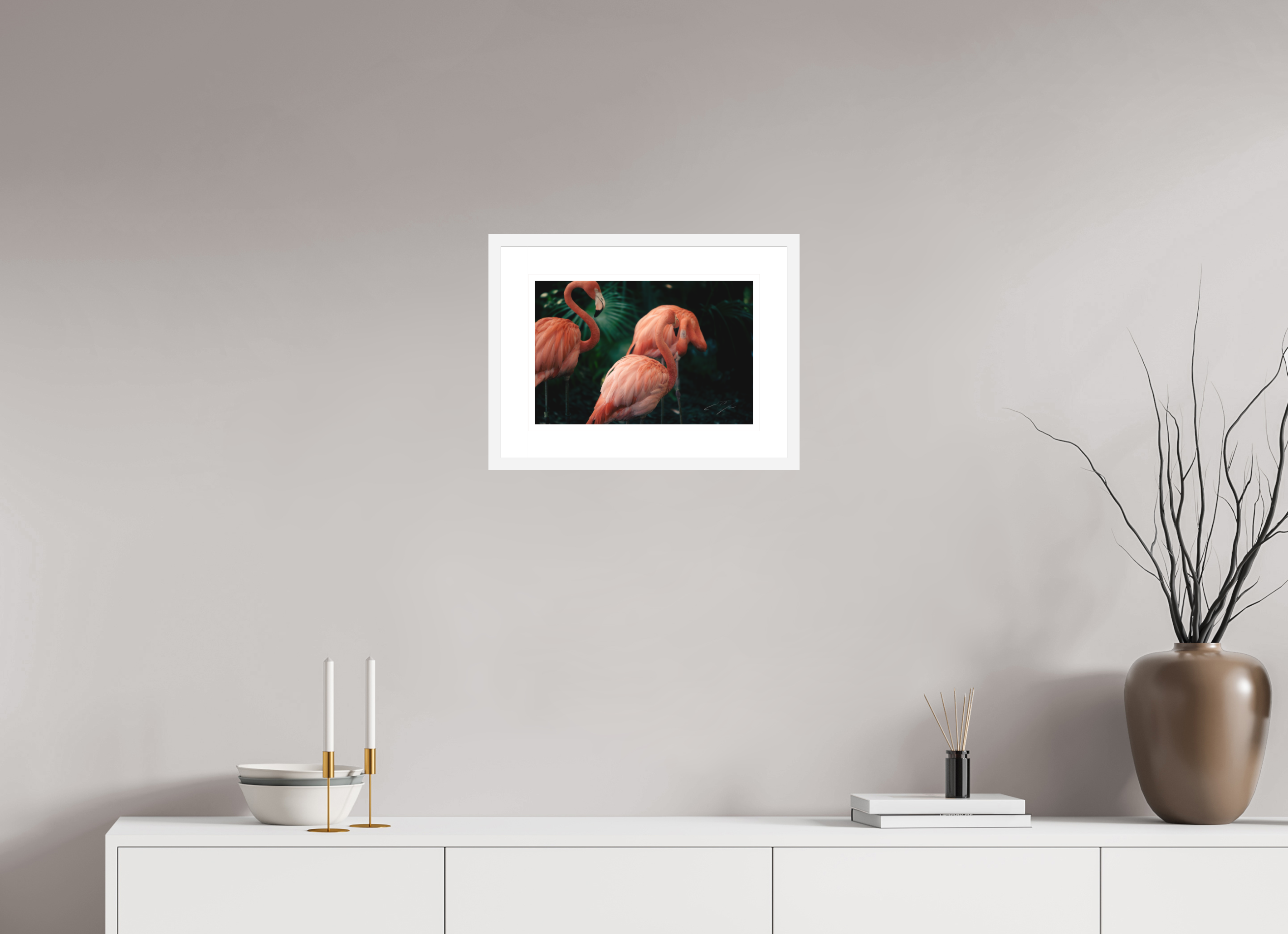15 x 10″, FRAME - SOLID WOOD [FUJIFLEX] TURN AWAY