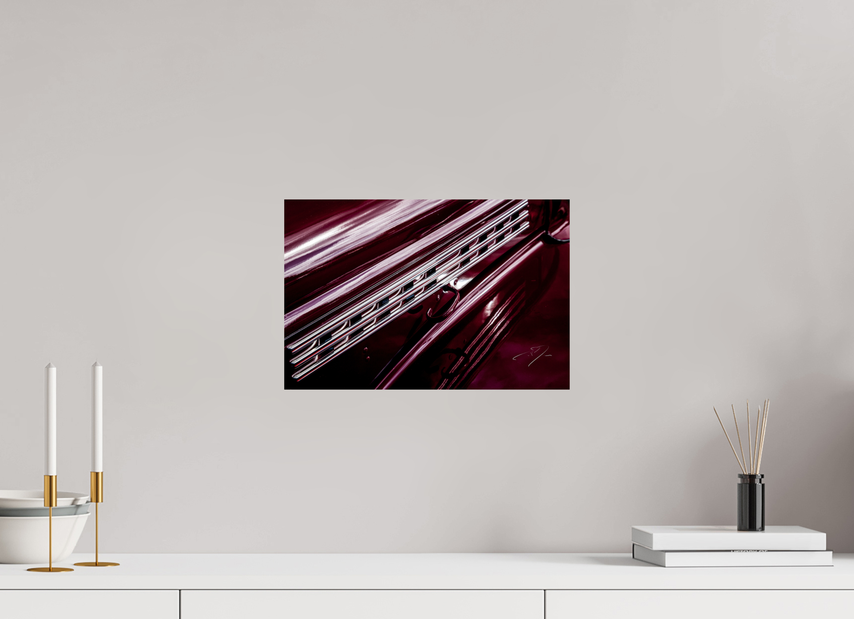 15 x 10″, PRINT ONLY [FUJI CRYSTAL DP II] 1946 CHEVY PICKUP