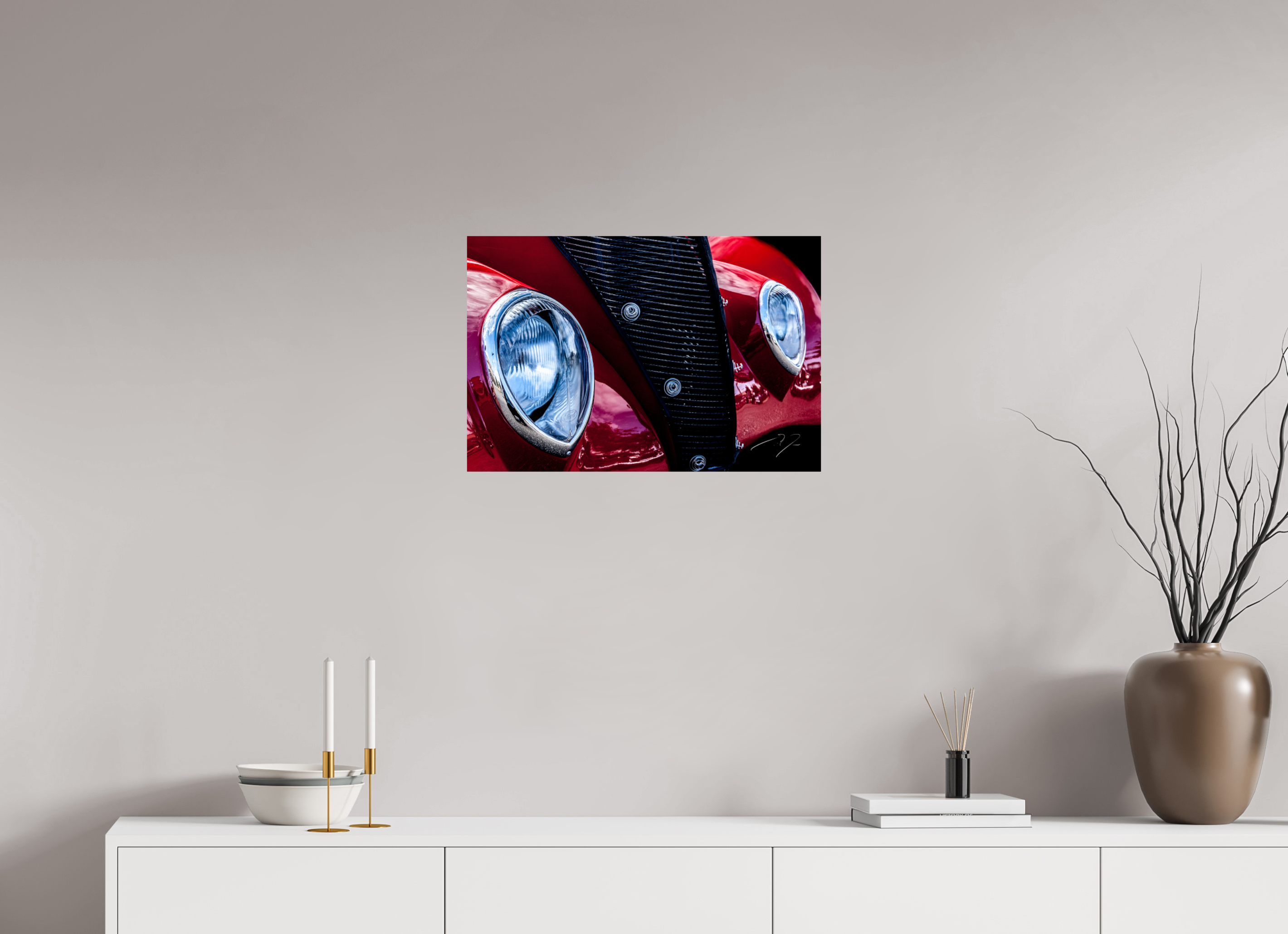 24 x 16″, PHOTO PRINT - FUJIFLEX HIGH GLOSS 1937 FORD