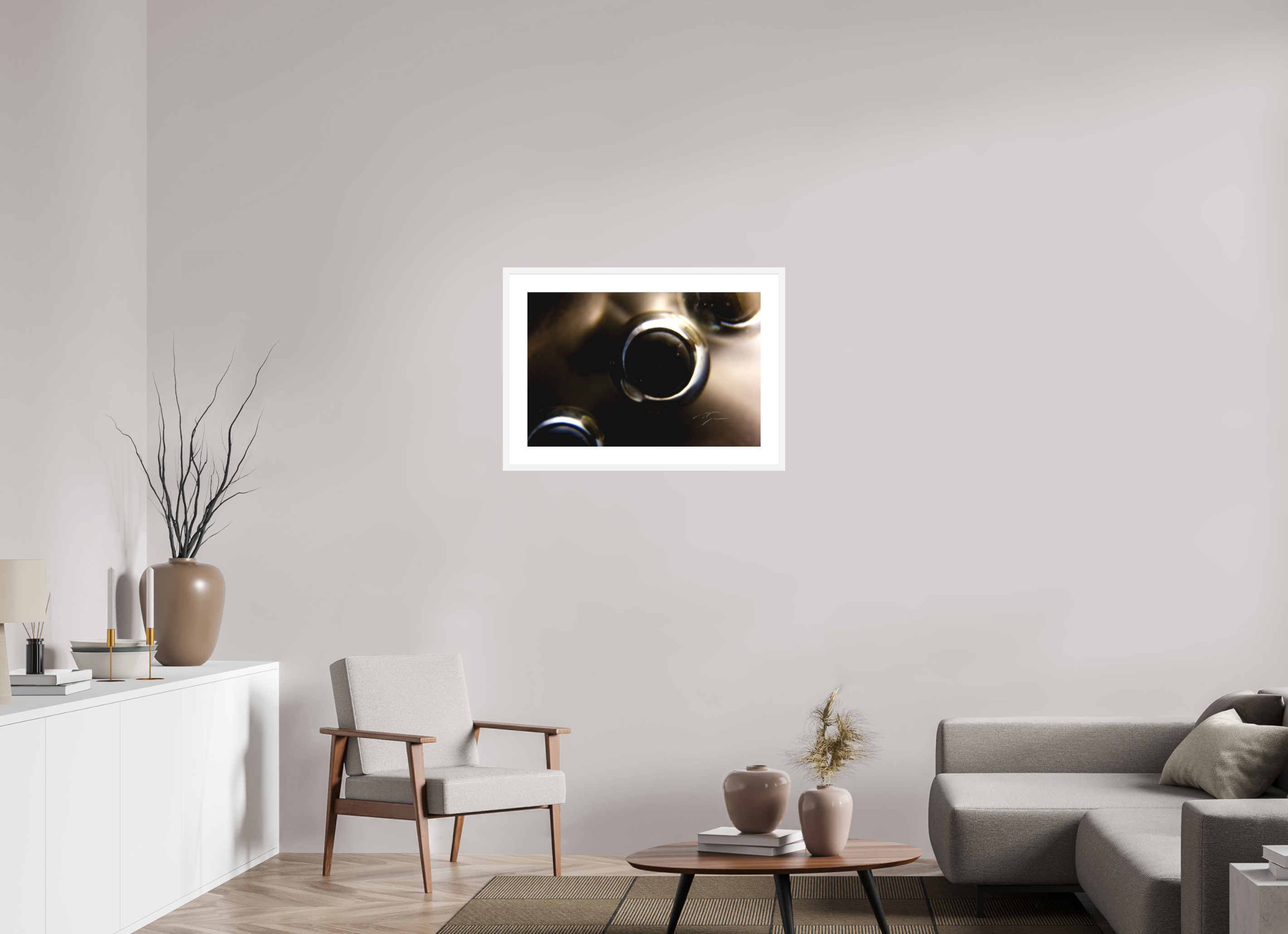 30 x 20″, FRAME - SOLID WOOD [FujiFlex] ACUTE PERCEPTION