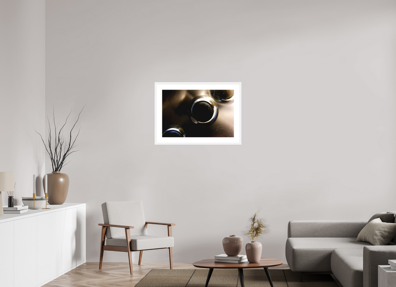 30 x 20″, FRAME - SOLID WOOD [FujiFlex] ACUTE PERCEPTION