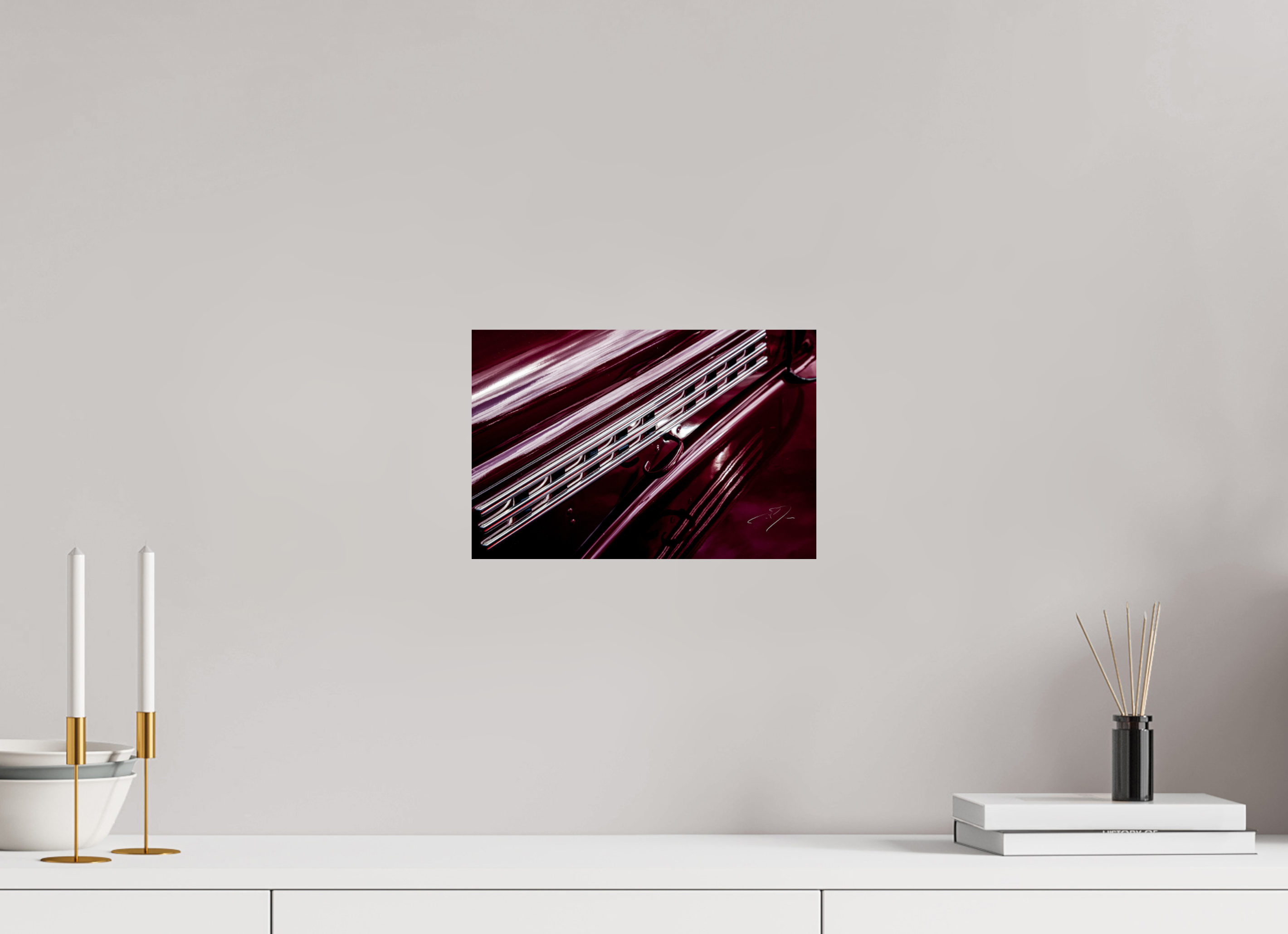 12 x 8″, PRINT ONLY [FUJI CRYSTAL DP II] 1946 CHEVY PICKUP