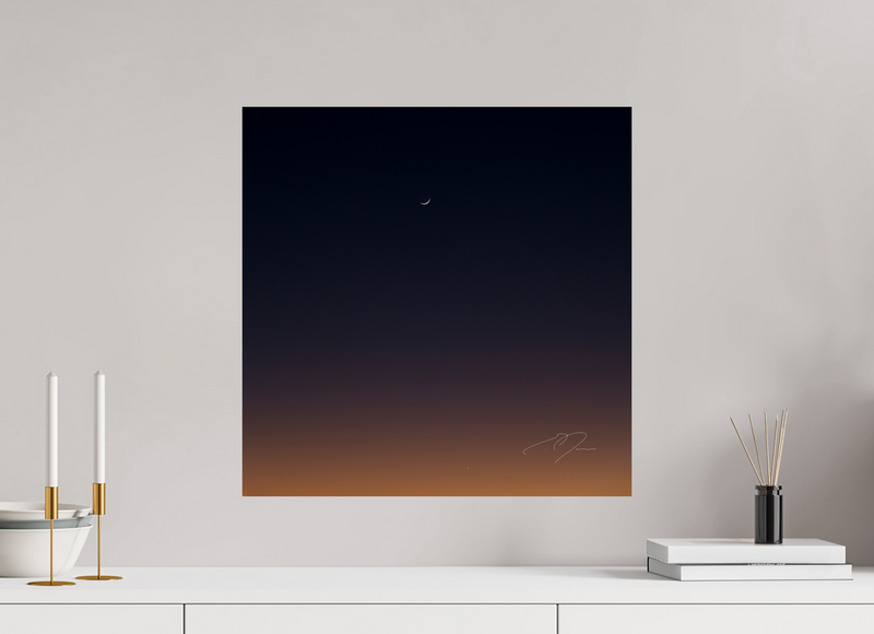 20 x 20″, PHOTO PRINT - FUJIFLEX HIGH GLOSS CRESCENT