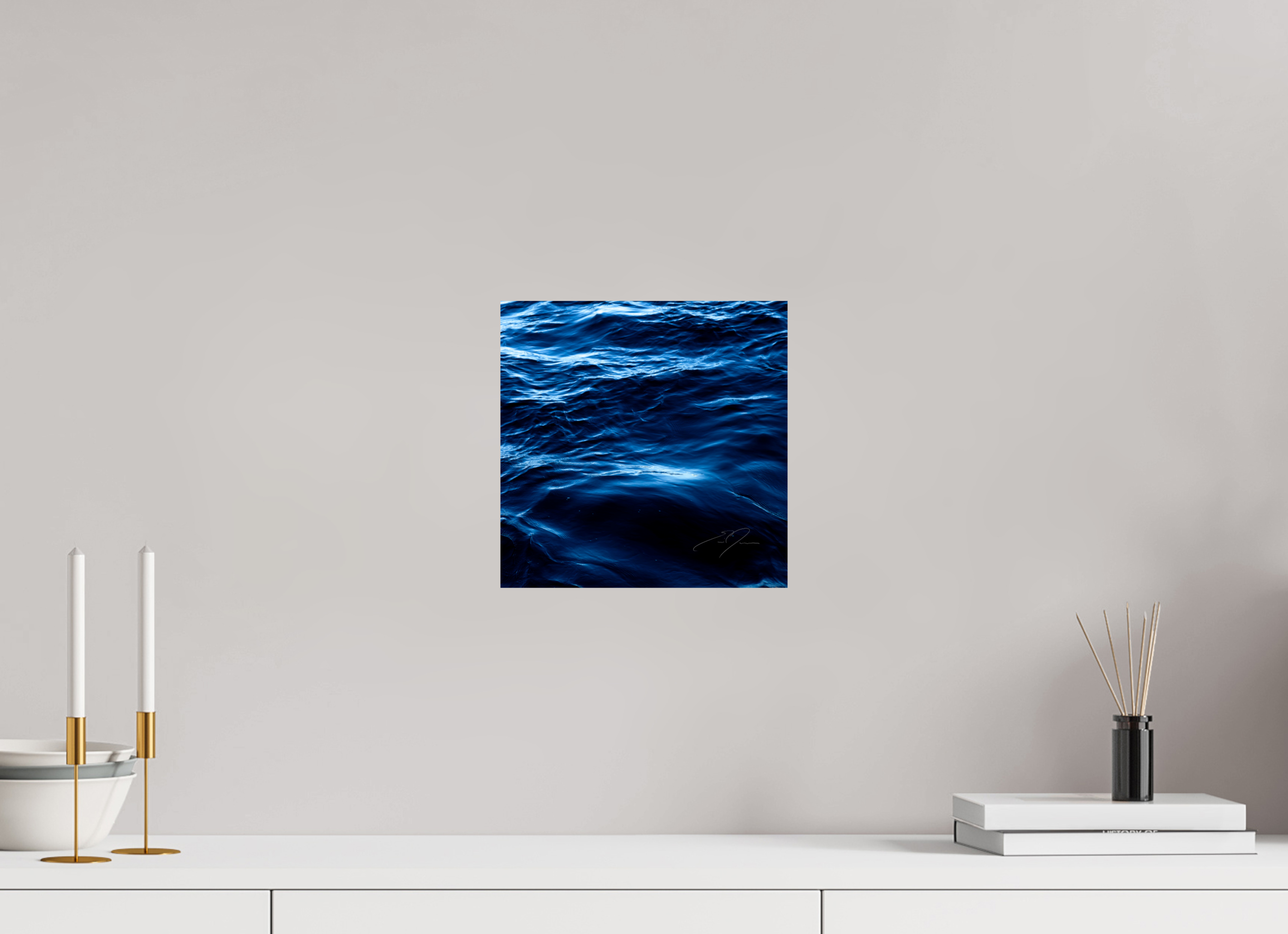 10 x 10″, PRINT ONLY [FUJI CRYSTAL DP II] WATER, No.10