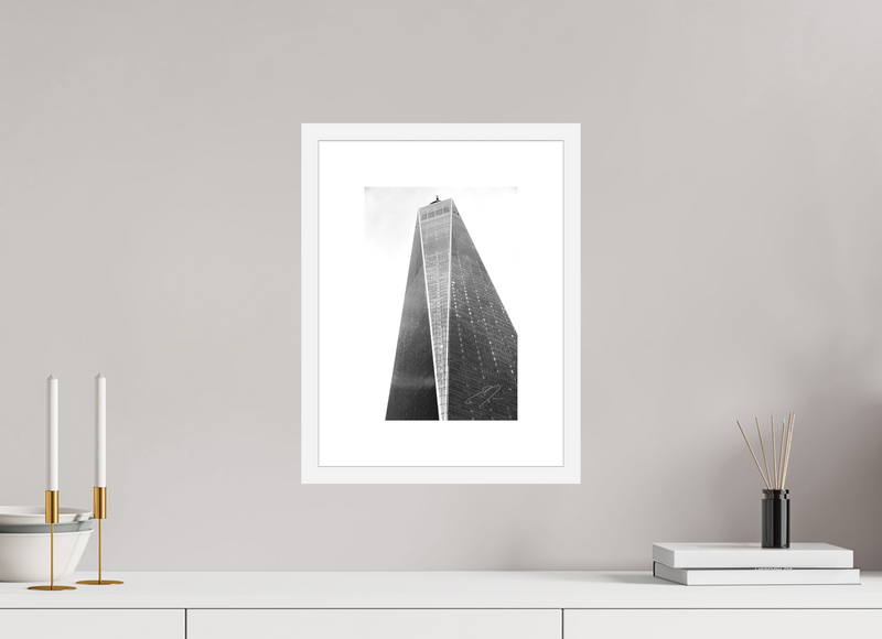 8 x 12″, FRAME - SOLID WOOD [FUJIFLEX] ONE WORLD