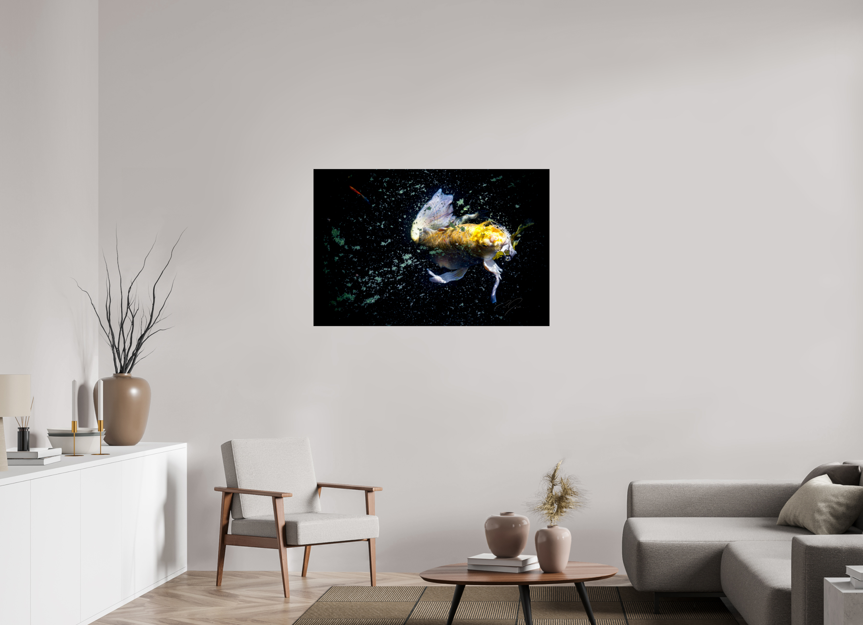 45 x 30″, PRINT ONLY [FUJI CRYSTAL DP II] COMING UP FOR AIR
