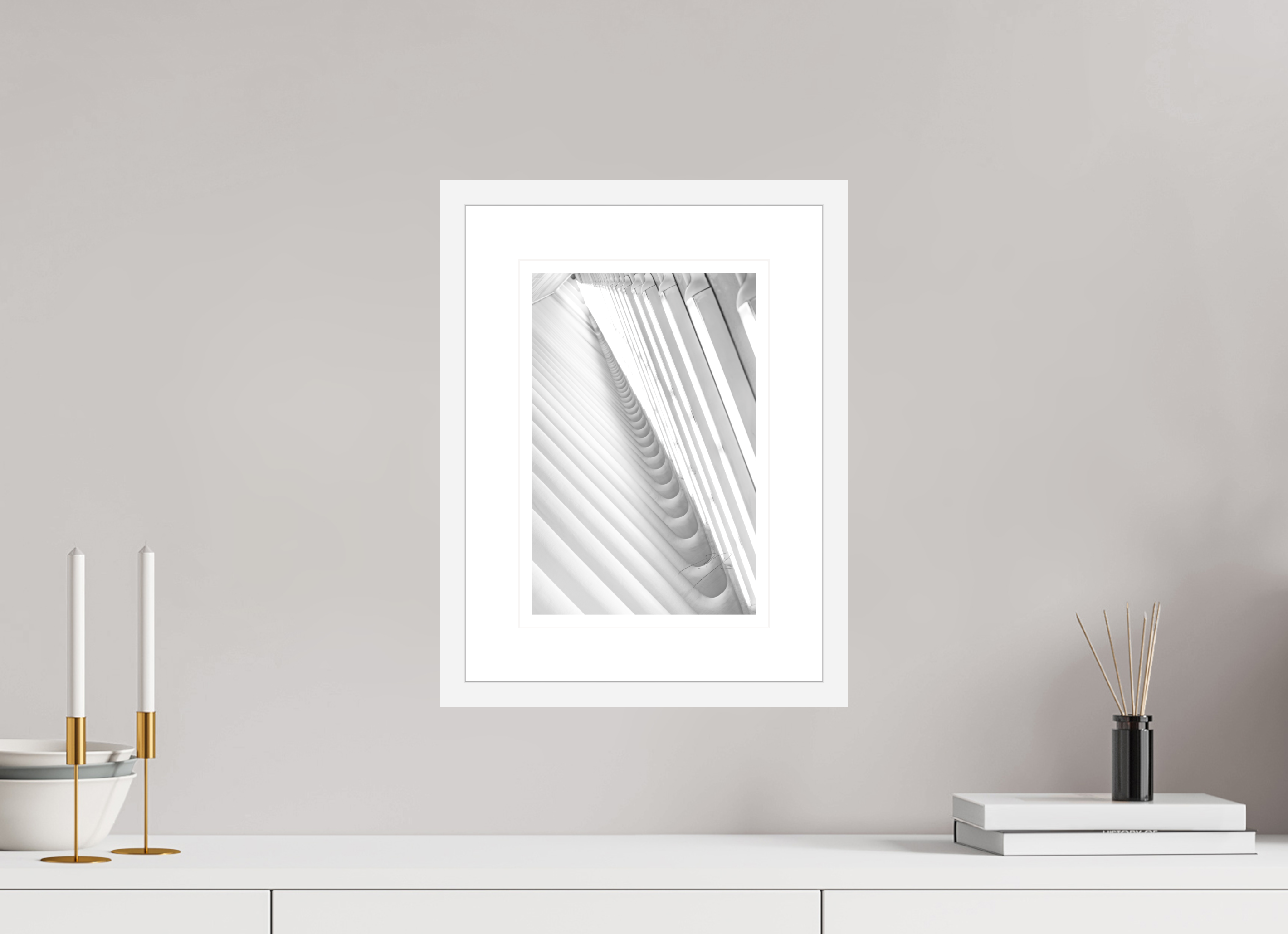 8 x 12″, FRAME - SOLID WOOD [FUJIFLEX] MADE OF LIGHT, No.3