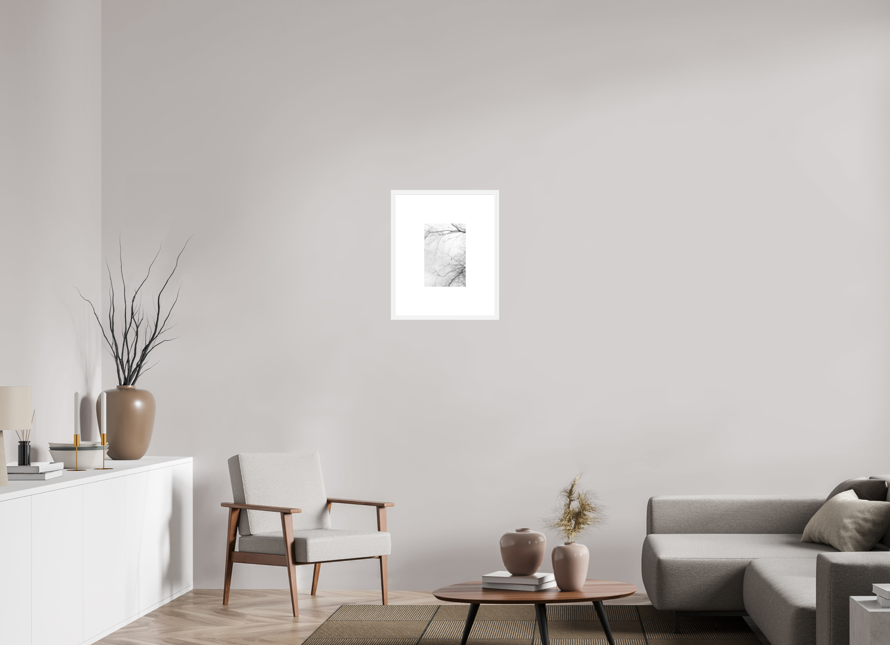 8 x 12″, FRAME SOLID WOOD [FUJIFLEX HIGH GLOSS MATTE FLOAT GLASS] DEPARTURE
