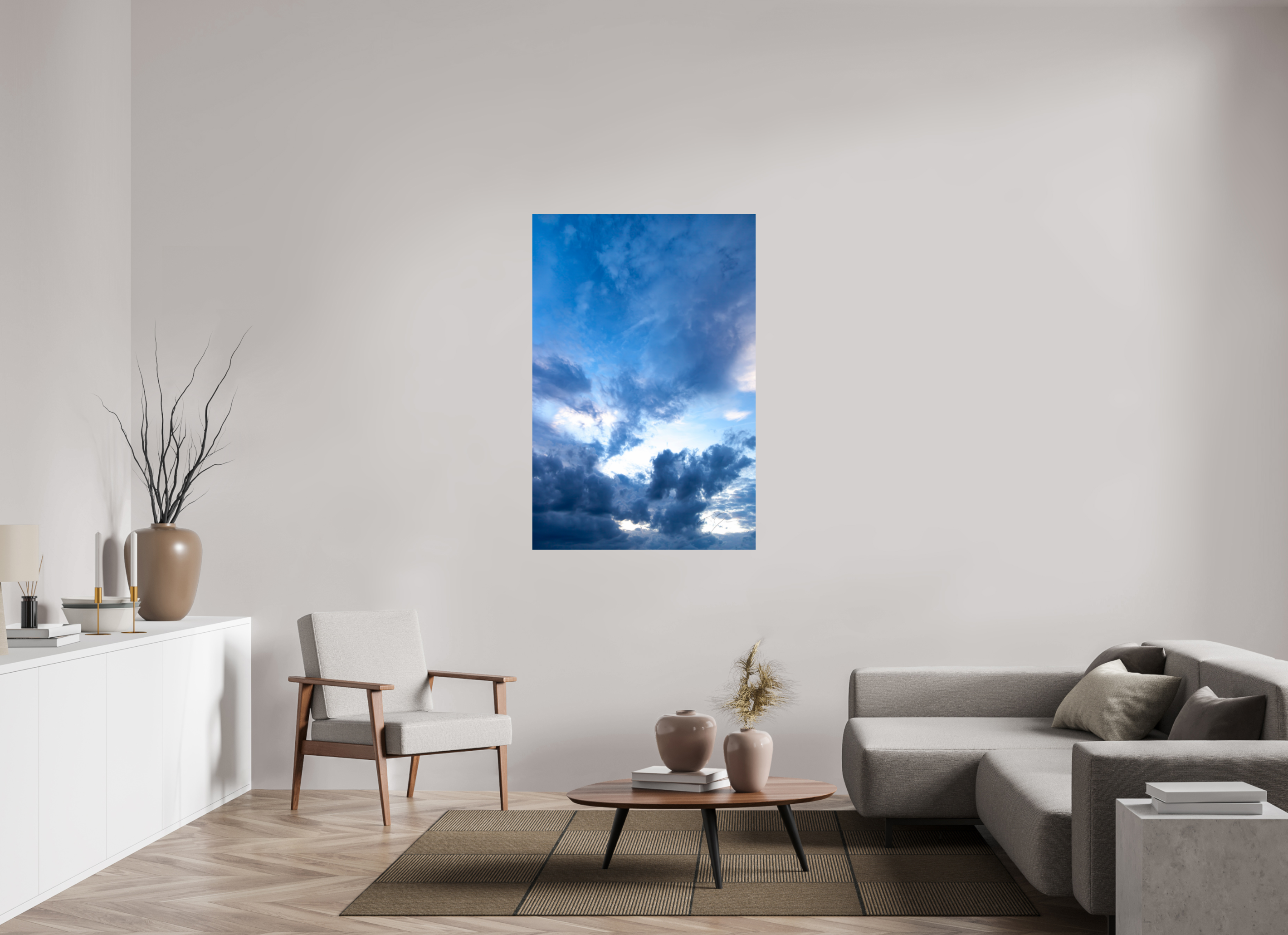 36 x 54″, PRINT ONLY [FUJI CRYSTAL DP II] BLUES OF SKY