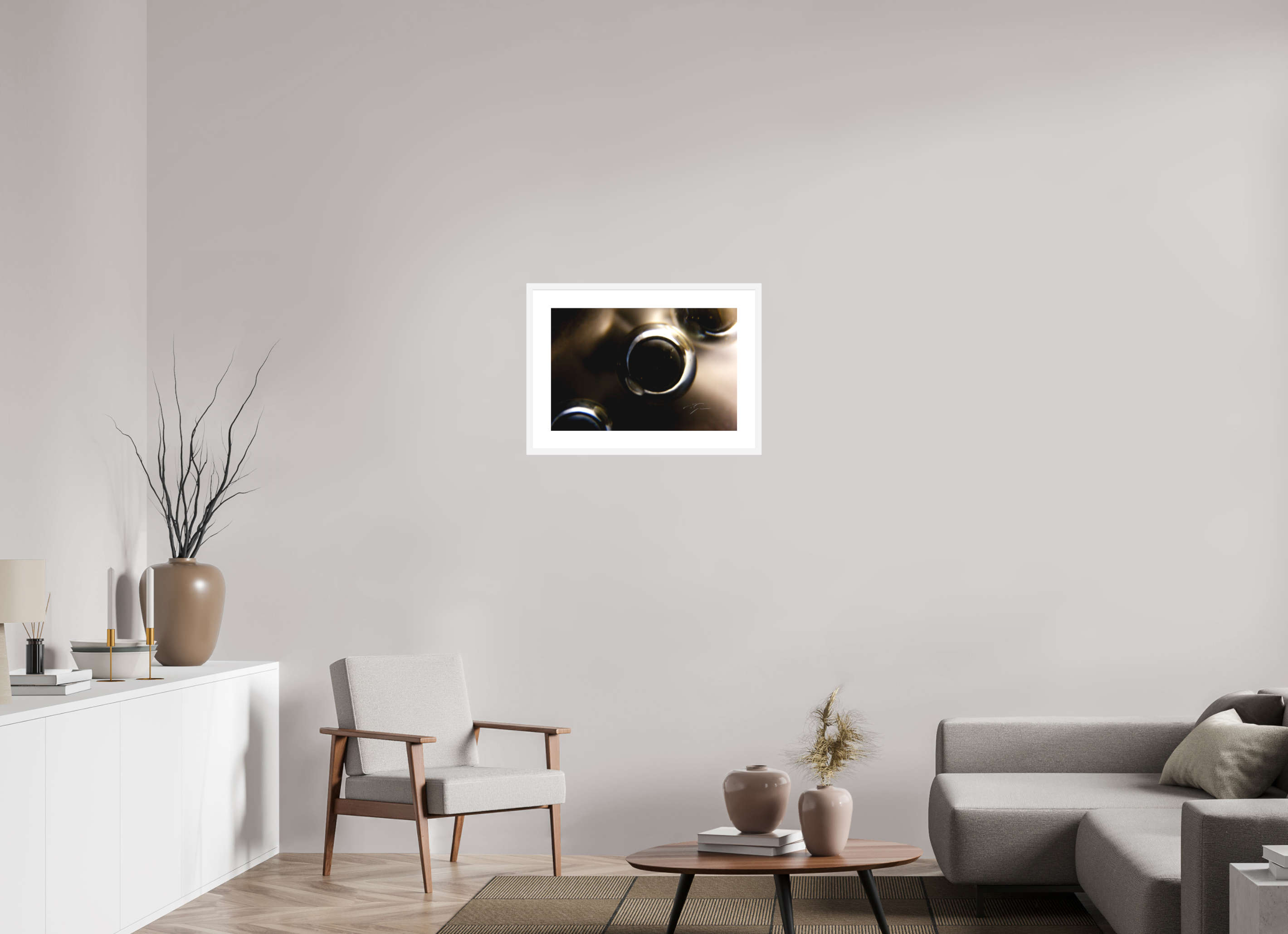 24 x 16″, FRAME - SOLID WOOD [FujiFlex] ACUTE PERCEPTION