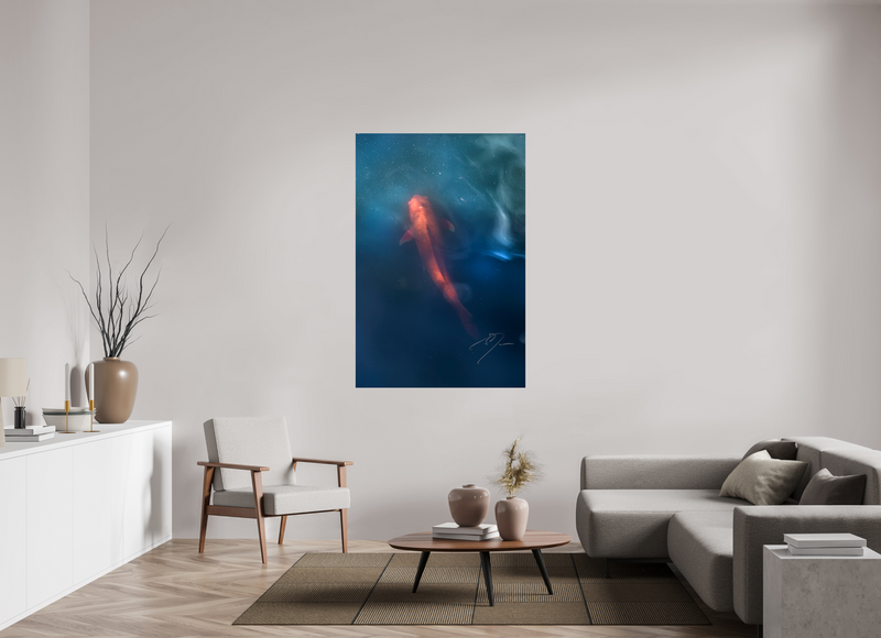 40 x 60″, PHOTO PRINT - FUJIFLEX HIGH GLOSS KOI