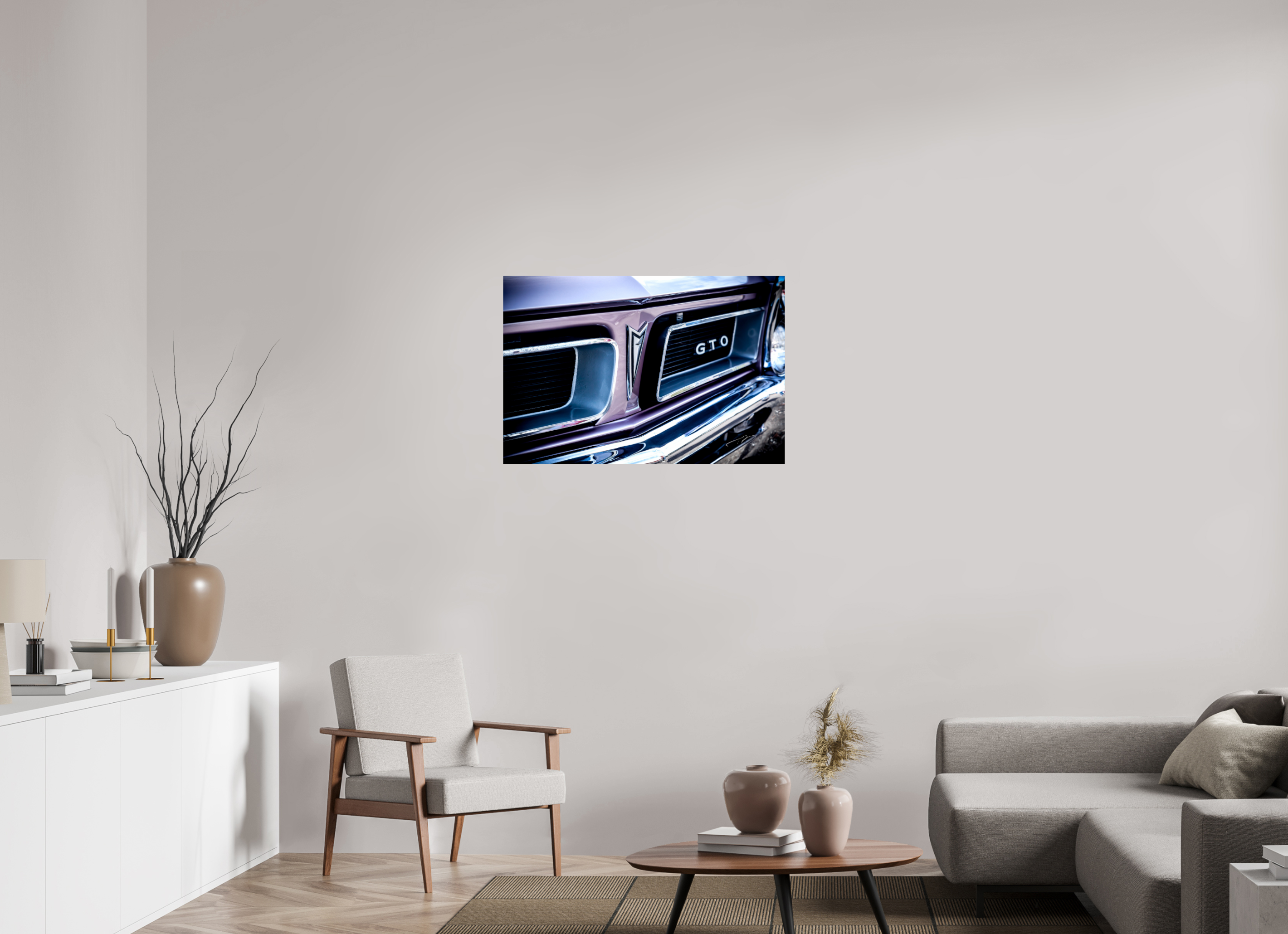 36 x 24″, PRINT ONLY [FUJI CRYSTAL DP II] 1965 PONTIAC GTO, No.2