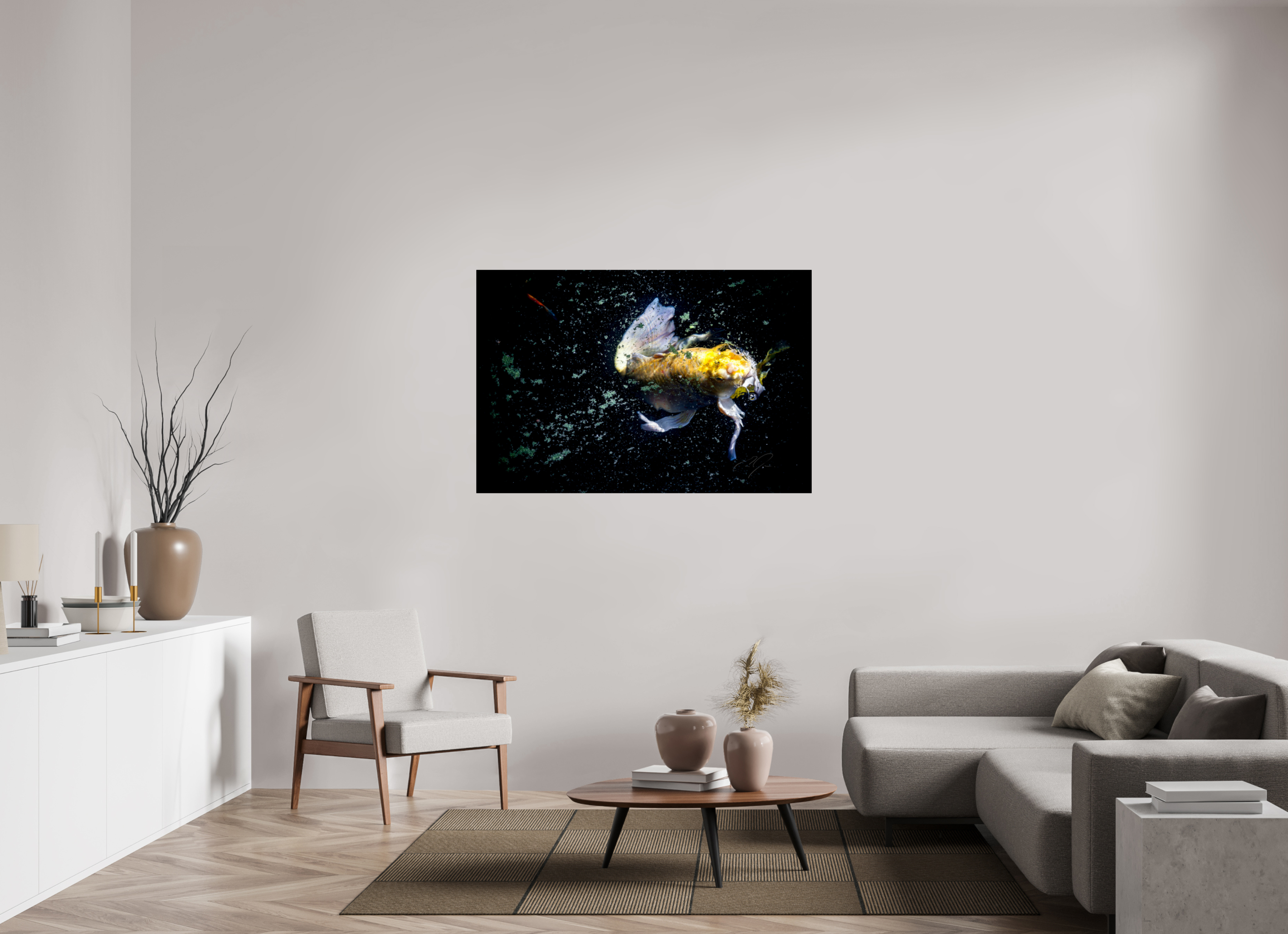 54 x 36″, PRINT ONLY [FUJI CRYSTAL DP II] COMING UP FOR AIR