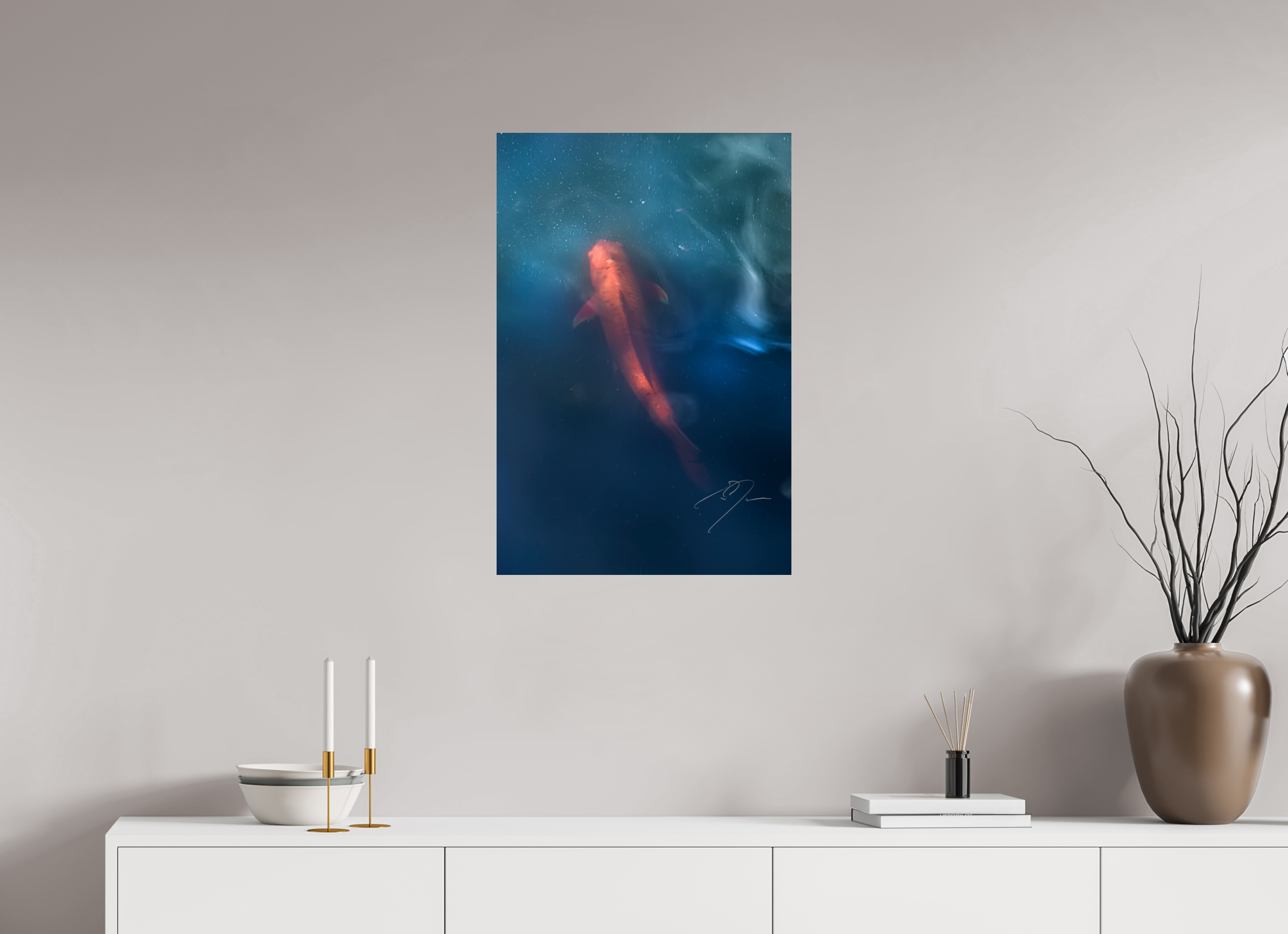 20 x 30″, PHOTO PRINT - FUJIFLEX HIGH GLOSS KOI
