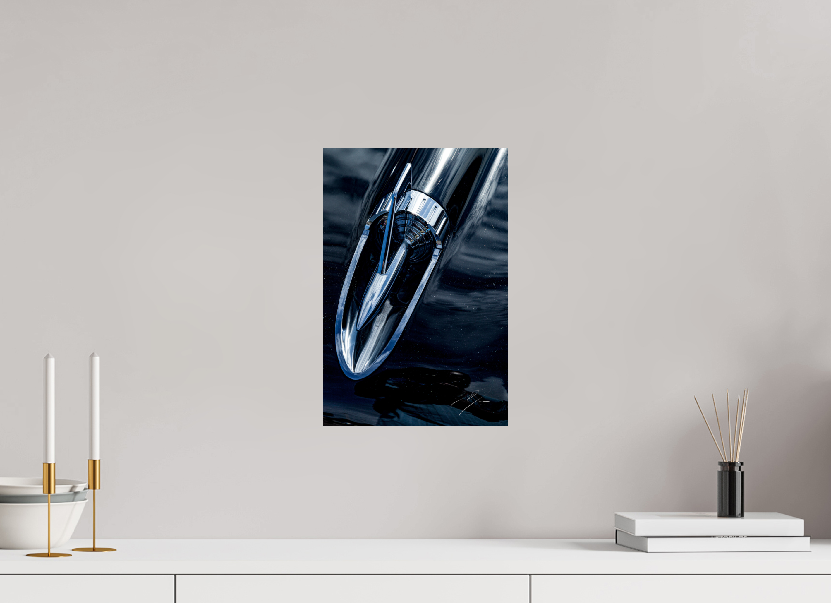 10 x 15″, PRINT ONLY [FUJI CRYSTAL DP II] 1957 CHEVY BEL AIR, No.8