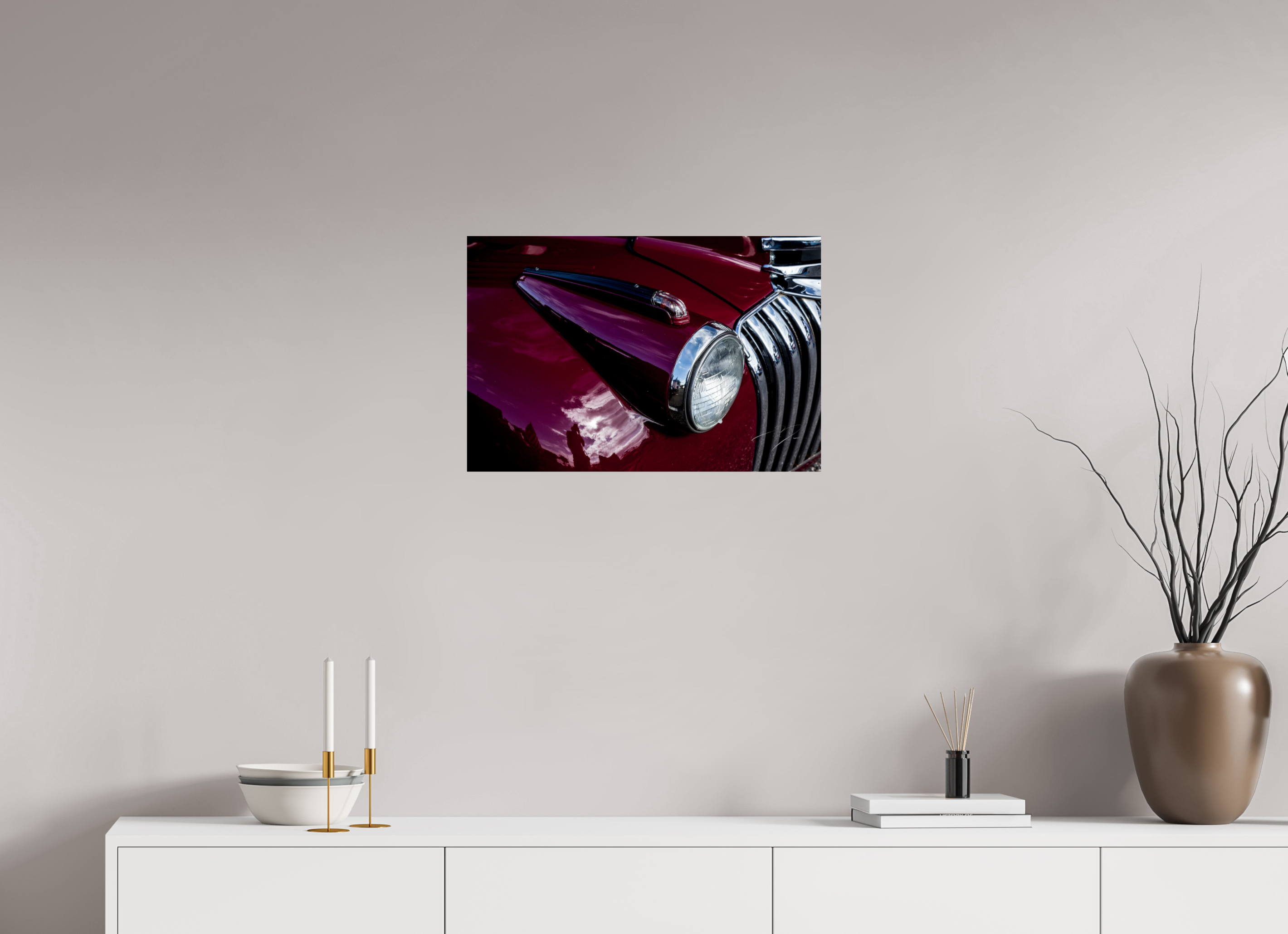 24 x 16″, PRINT ONLY [FUJI CRYSTAL DP II] 1946 CHEVY PICKUP, No.2