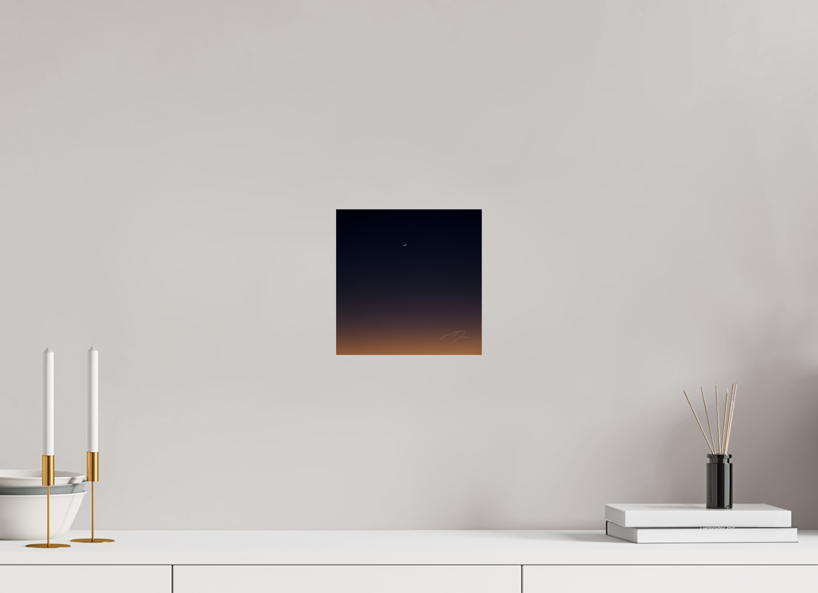 8 x 8″, PRINT ONLY [FUJI CRYSTAL DP II] CRESCENT
