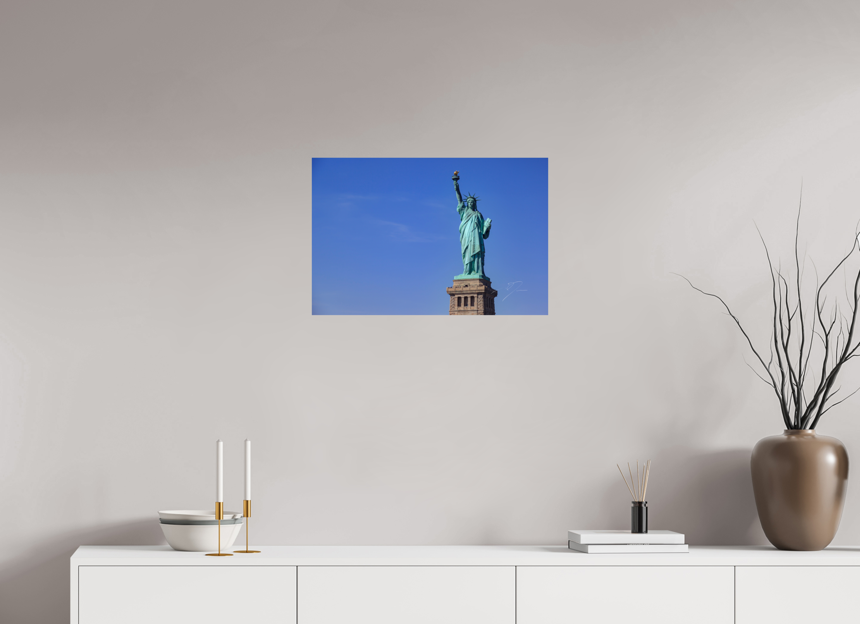 24 x 16″, PHOTO PRINT - FUJIFLEX HIGH GLOSS THE STATUE OF LIBERTY