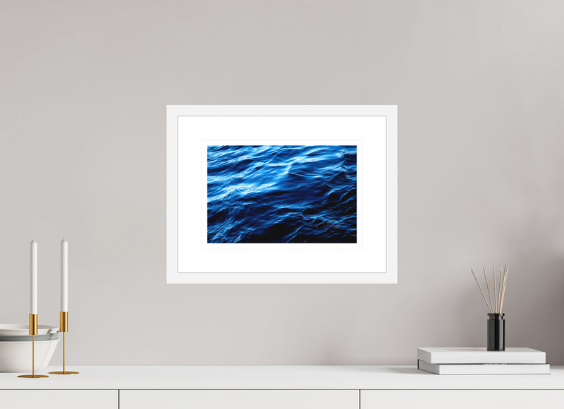 12 x 8″, FRAME - SOLID WOOD [FUJIFLEX] WATER, No.6