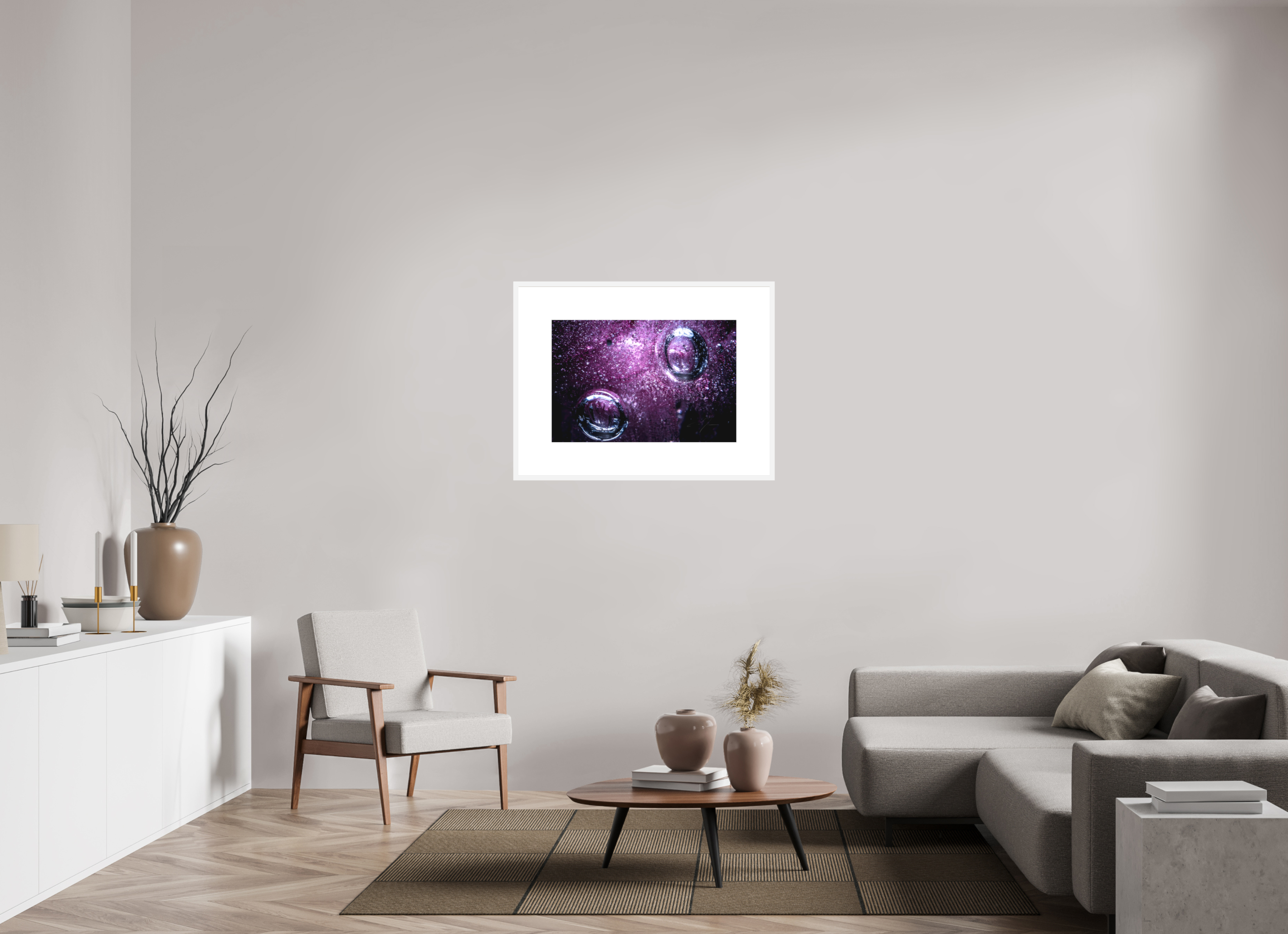 30 x 20″, FRAME SOLID WOOD [FUJI CRYSTAL DP II MATTE FLOAT GLASS] SECOND