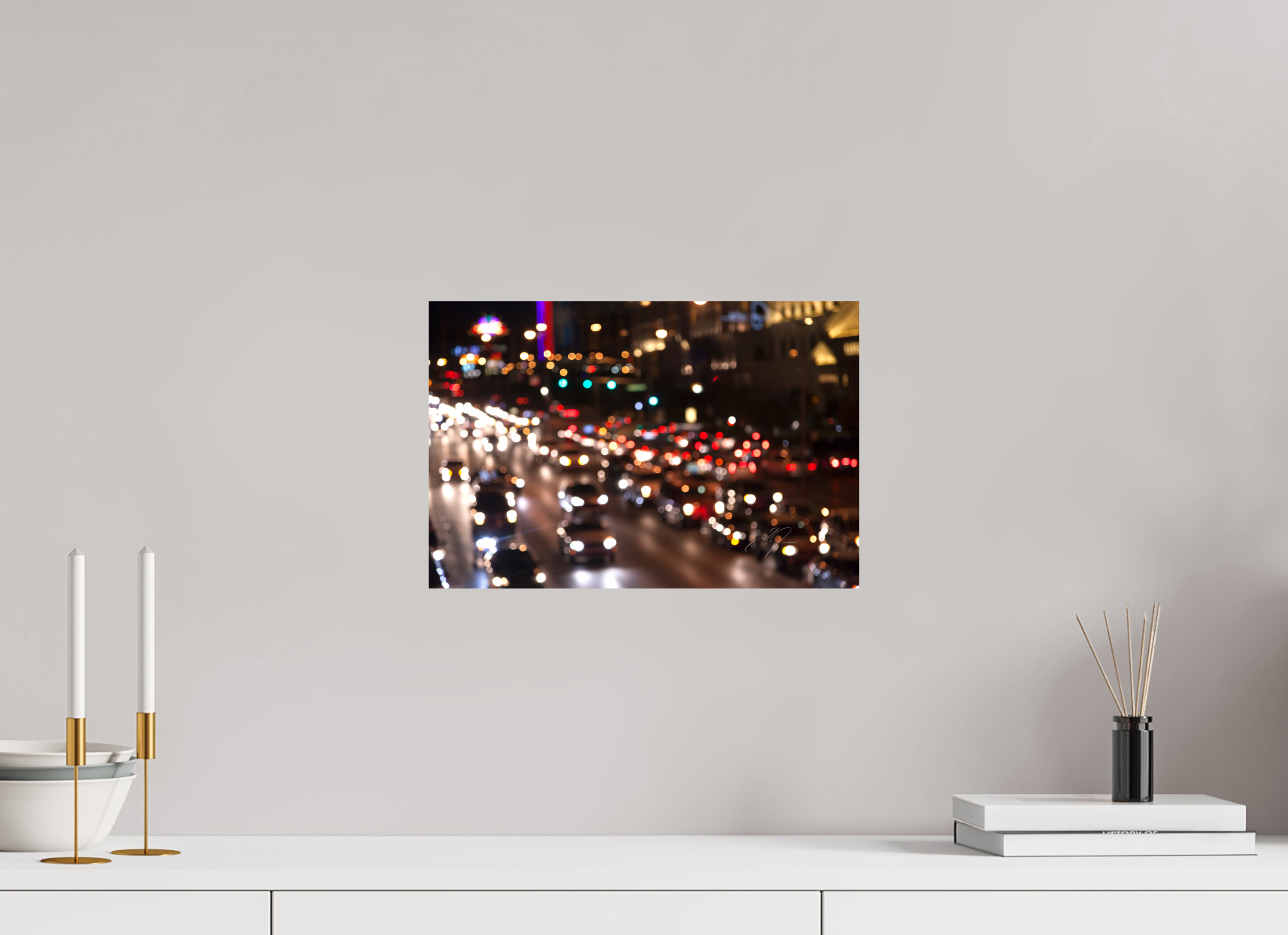 15 x 10″, PRINT ONLY [FUJI CRYSTAL DP II] BEAUTIFUL CONGESTION