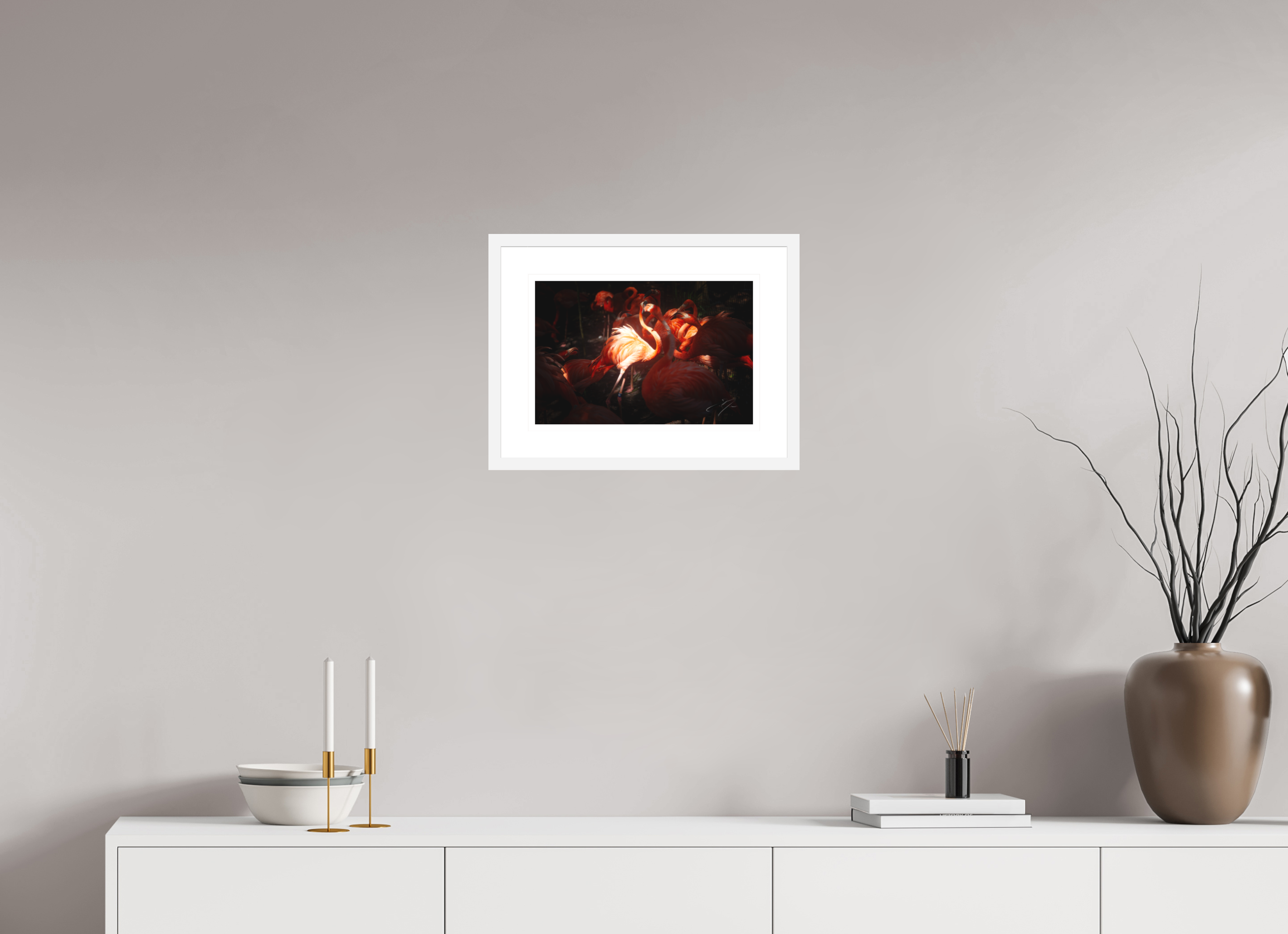15 x 10″, FRAME - SOLID WOOD [FUJIFLEX] CENTER OF ATTENTION