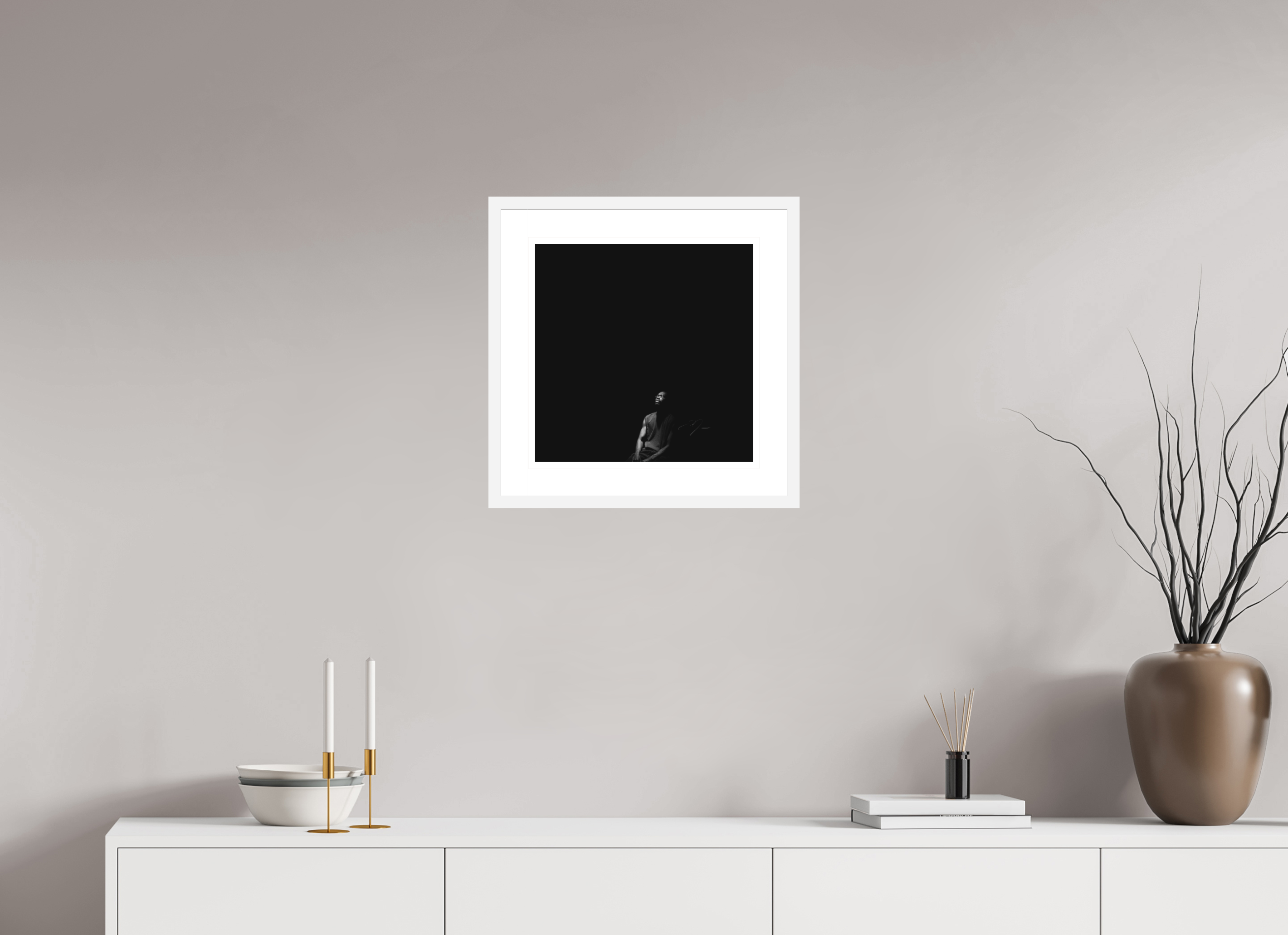 15 x 15″, FRAME - SOLID WOOD [FUJIFLEX] LISTEN