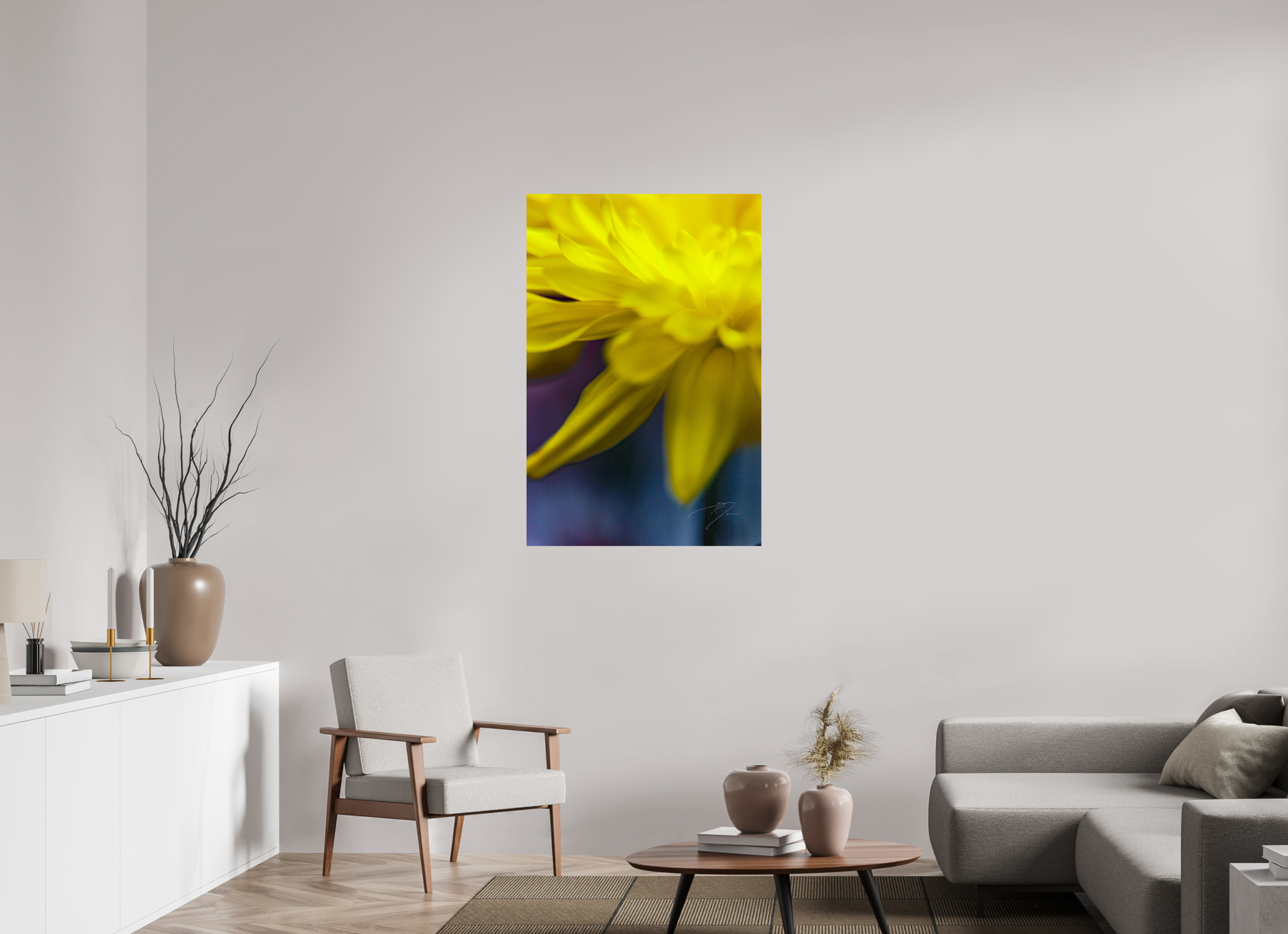30 x 45″, PHOTO PRINT - FUJIFLEX HIGH GLOSS EDGE OF FALLING