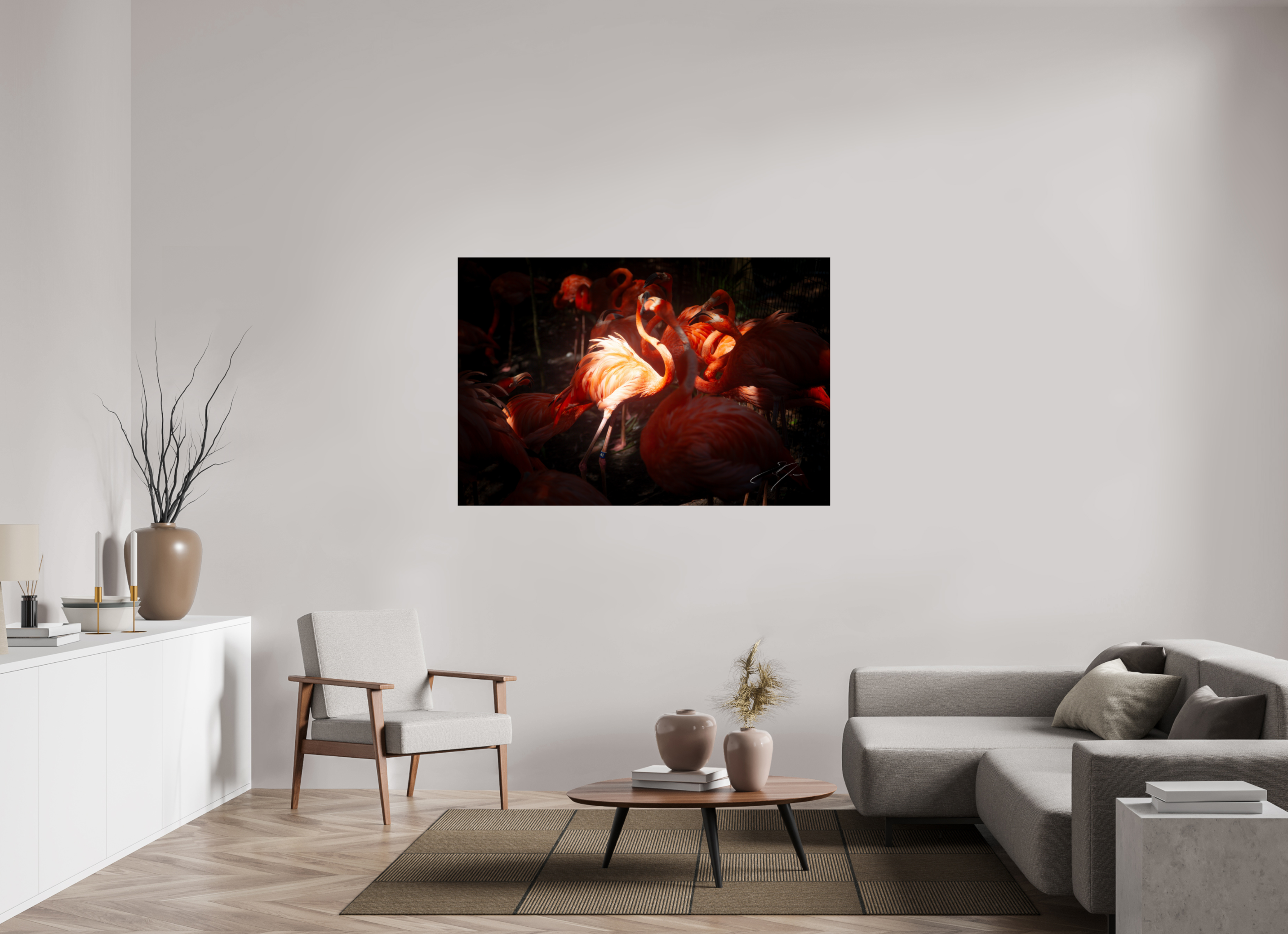 60 x 40″, PHOTO PRINT - FUJIFLEX HIGH GLOSS CENTER OF ATTENTION