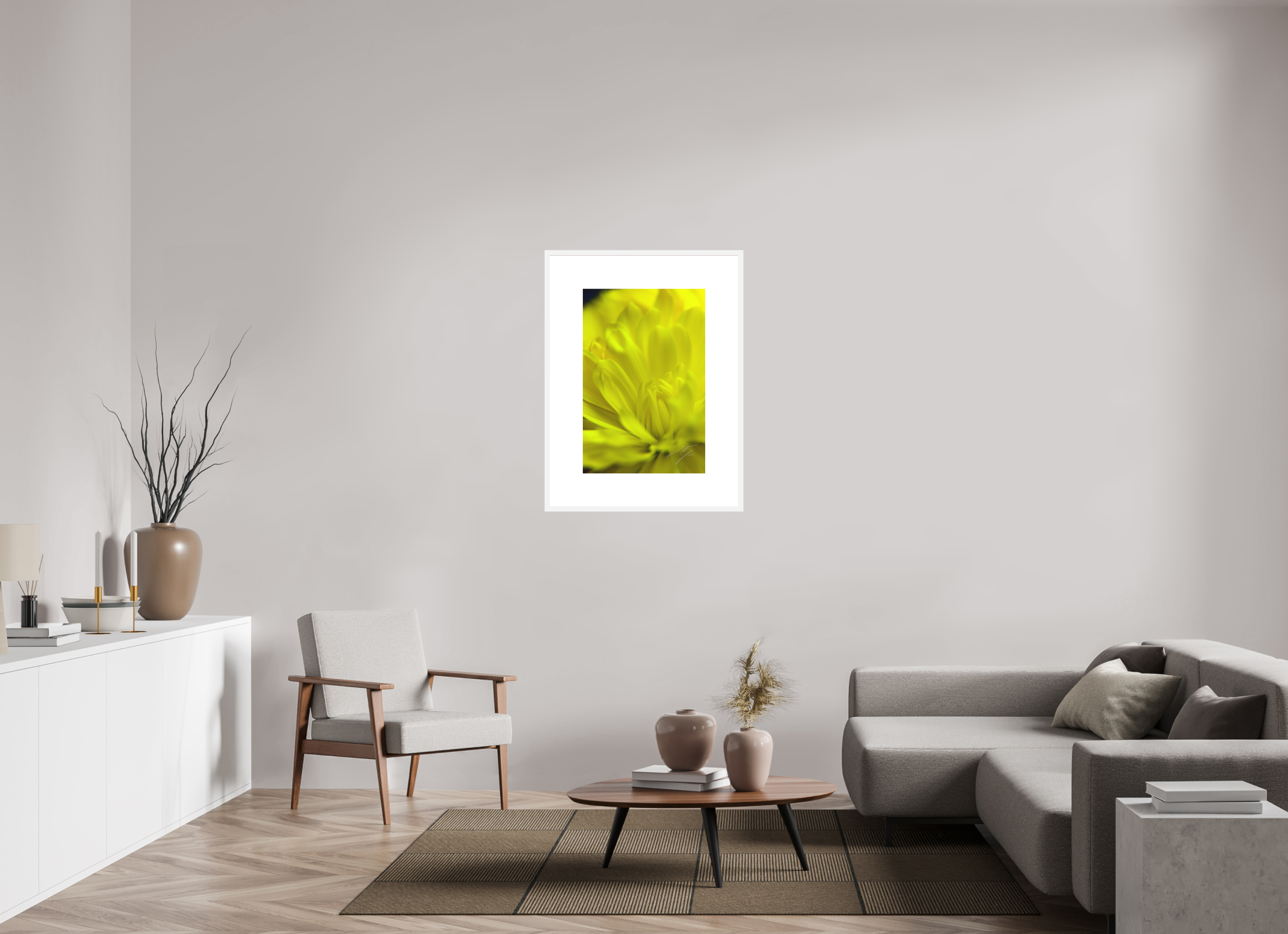 20 x 30″, FRAME SOLID WOOD [FUJIFLEX HIGH GLOSS MATTE FLOAT GLASS] ELATION