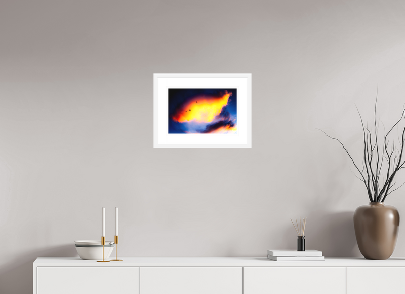 15 x 10″, FRAME - SOLID WOOD [FUJIFLEX] FLY AWAY