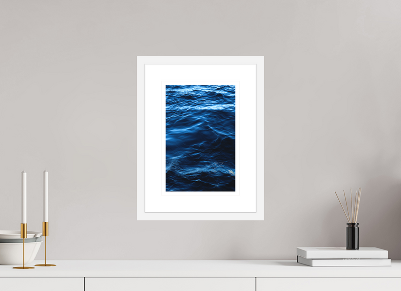 8 x 12″, FRAME - SOLID WOOD [FUJIFLEX] WATER, No.12