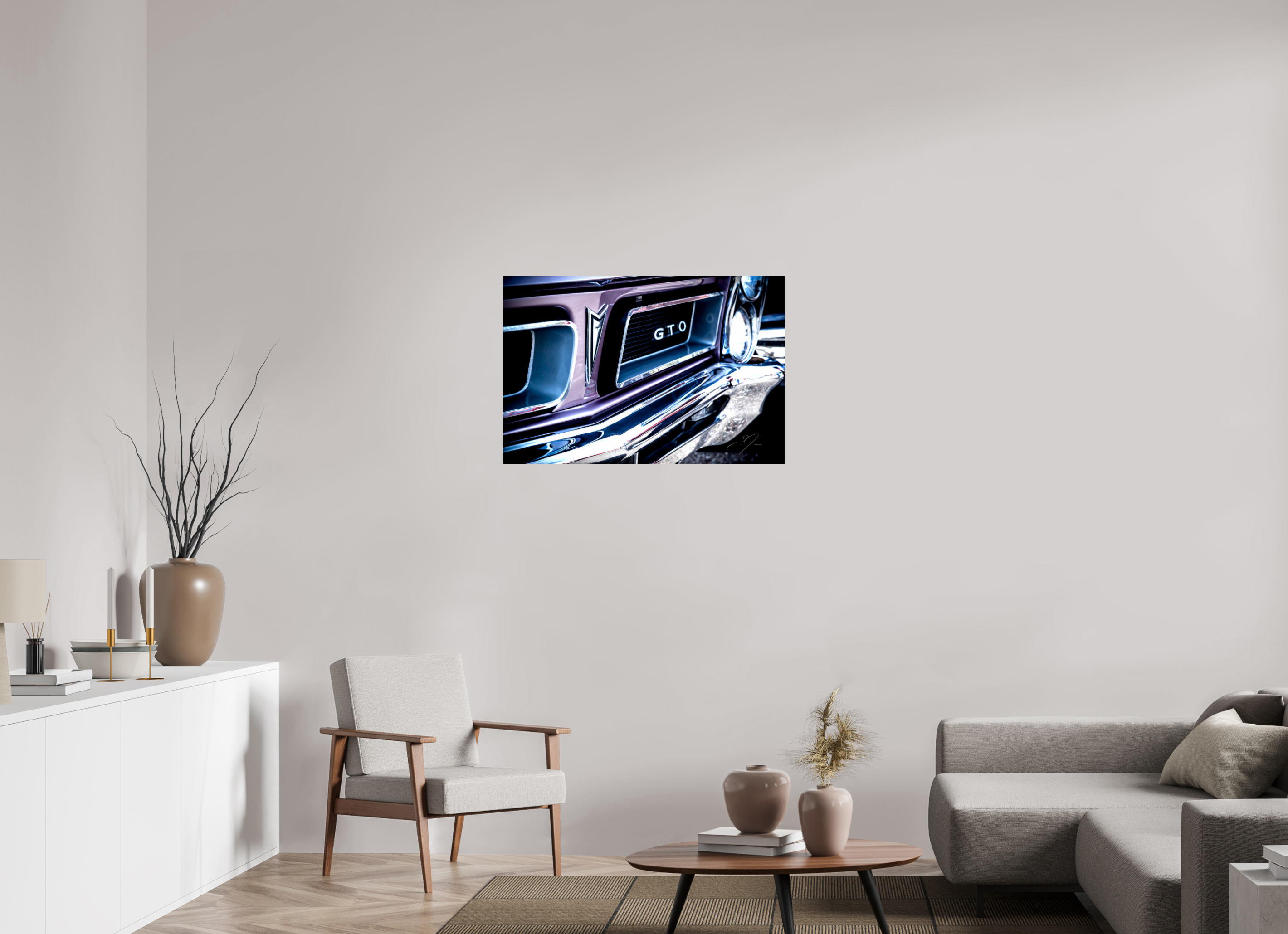 36 x 24″, PRINT ONLY [FUJI CRYSTAL DP II] 1965 PONTIAC GTO, No.3