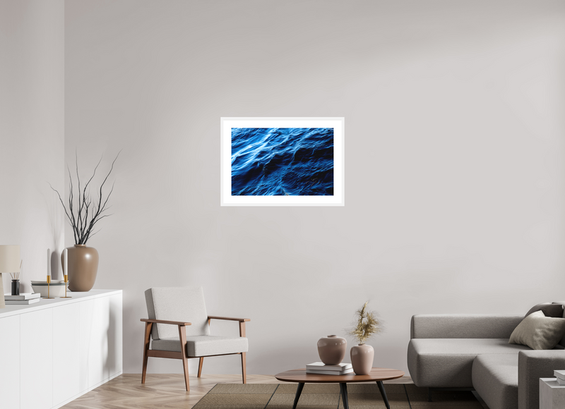 30 x 20″, FRAME - SOLID WOOD [FUJIFLEX] WATER, No.15