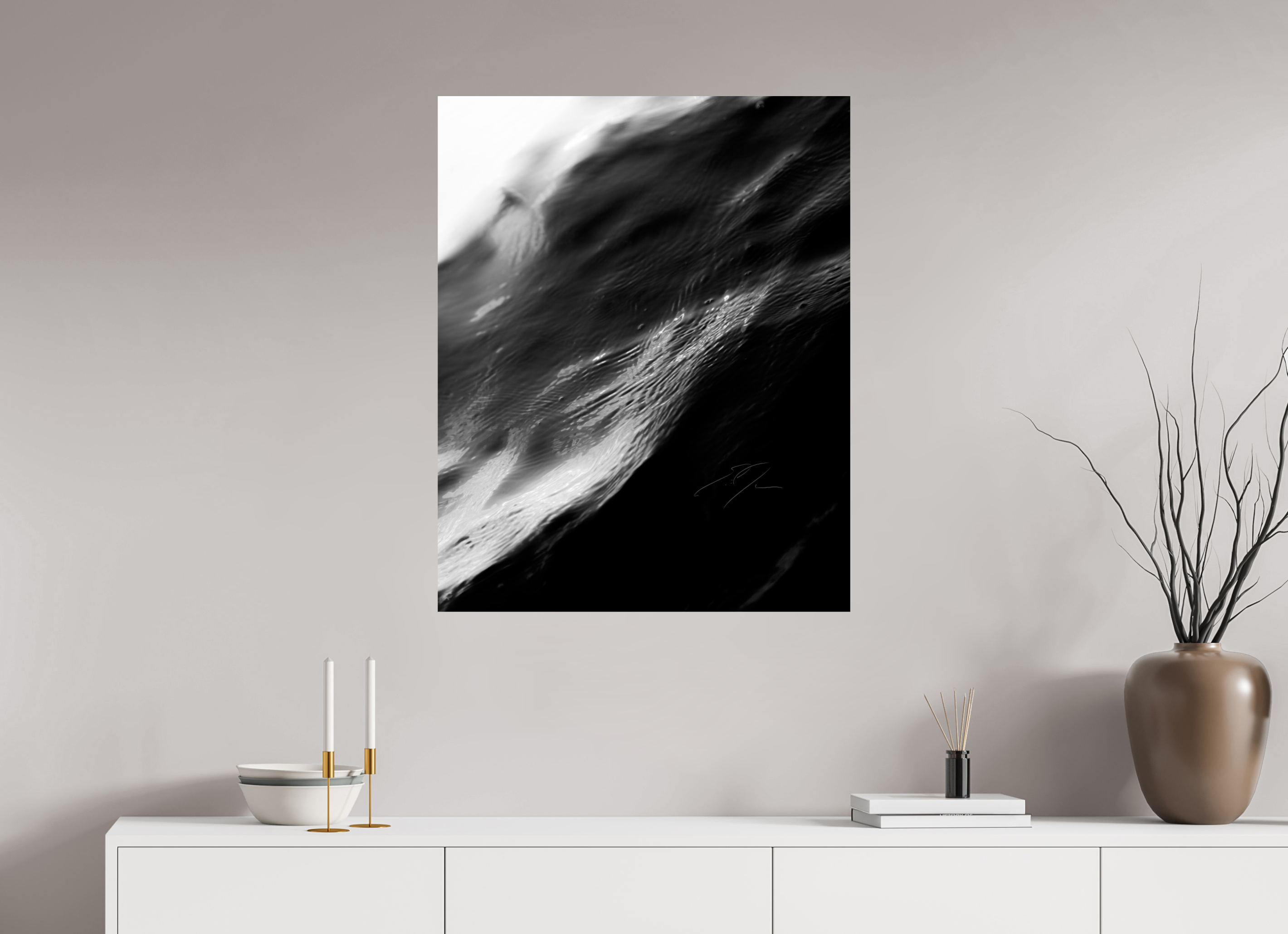 28 x 35″, PRINT ONLY [FUJI CRYSTAL DP II] ENGULFED