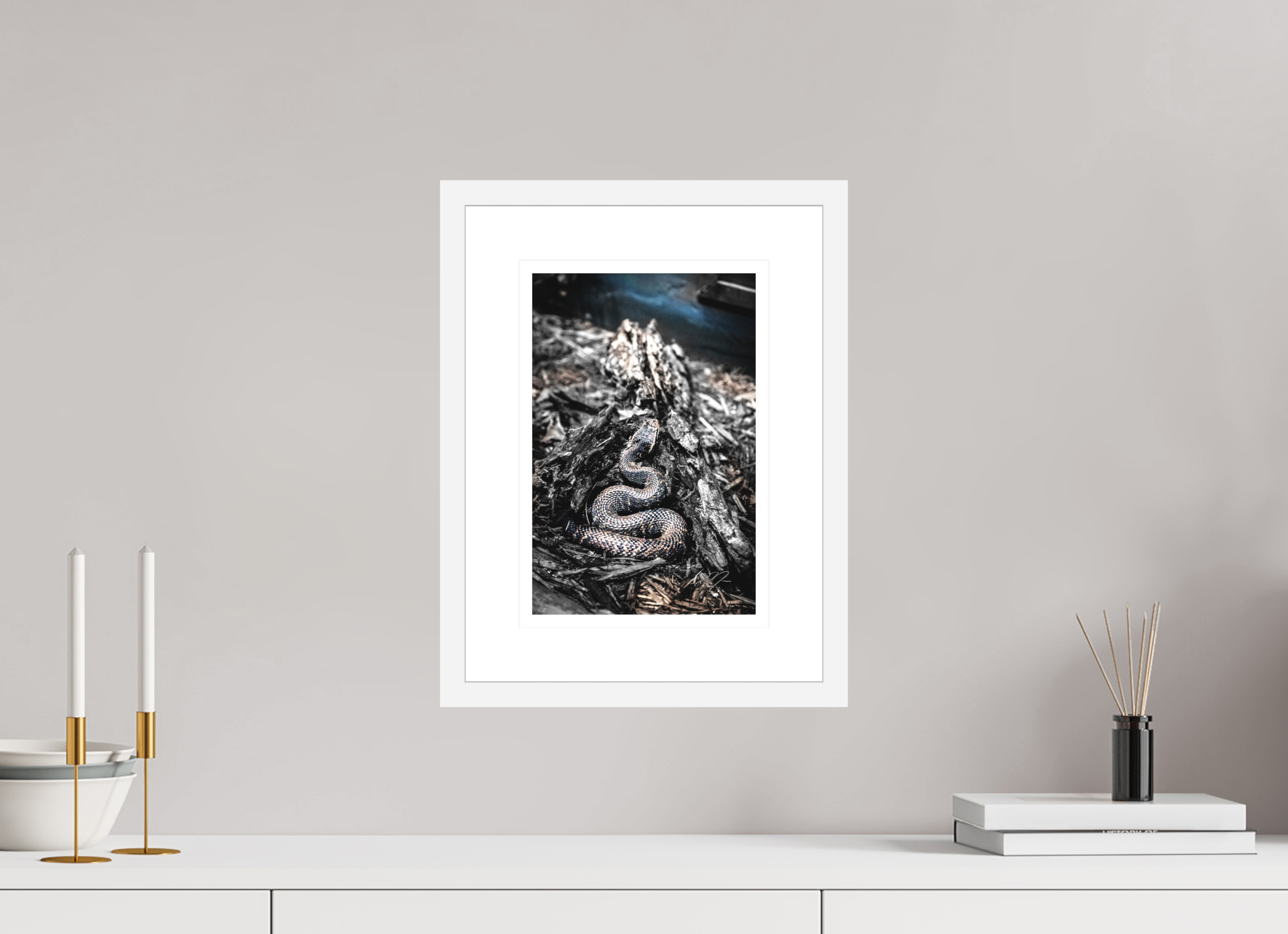 8 x 12″, FRAME - SOLID WOOD [FUJIFLEX] COILED