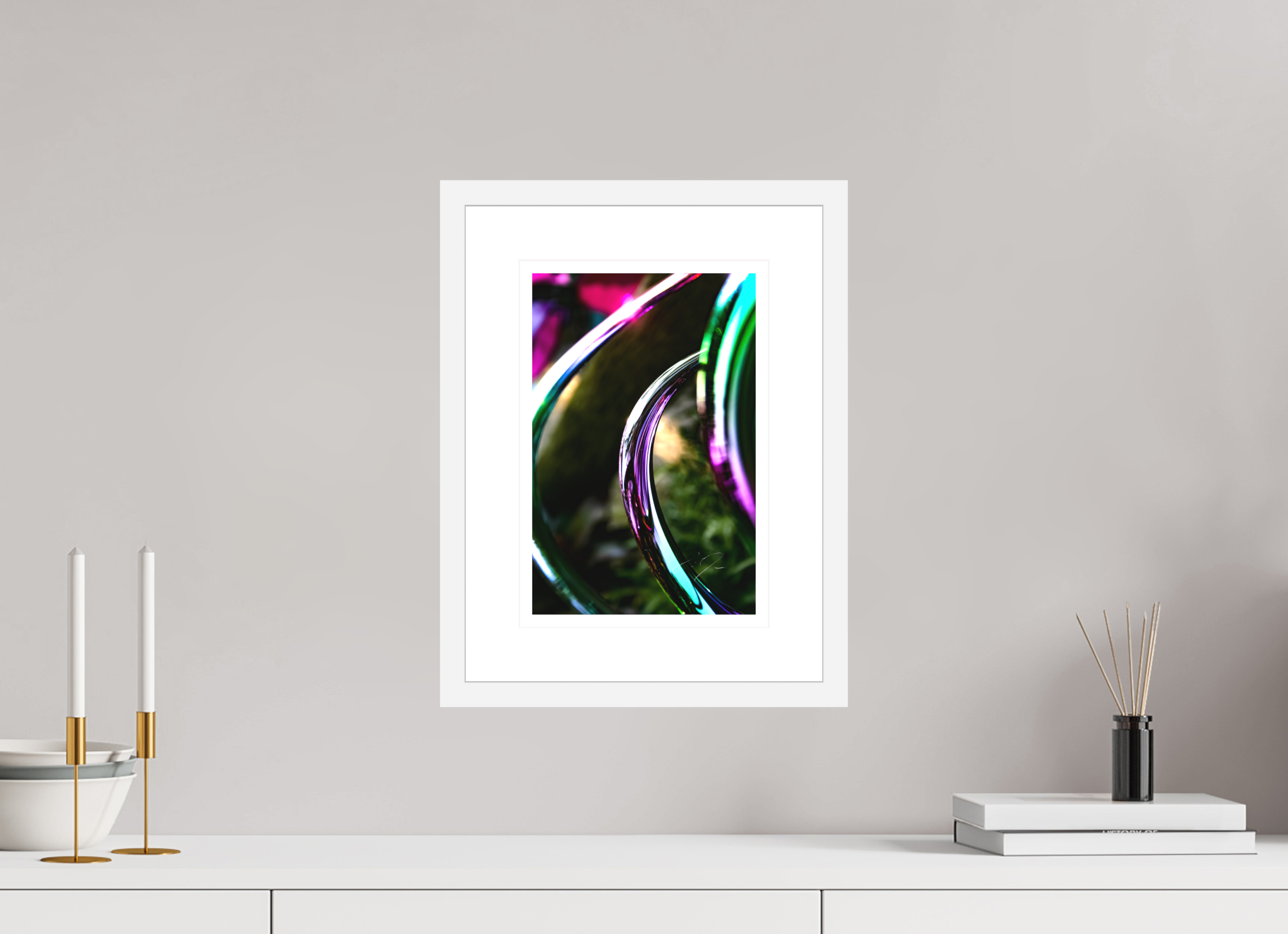 8 x 12″, FRAME - SOLID WOOD [FUJIFLEX] SHARP COLORS