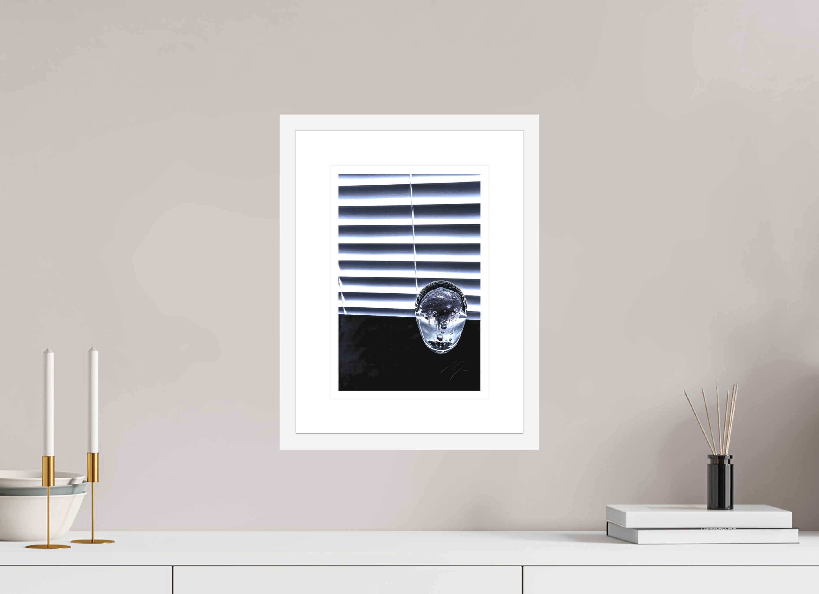 8 x 12″, FRAME - SOLID WOOD [FUJIFLEX] SUSPEND