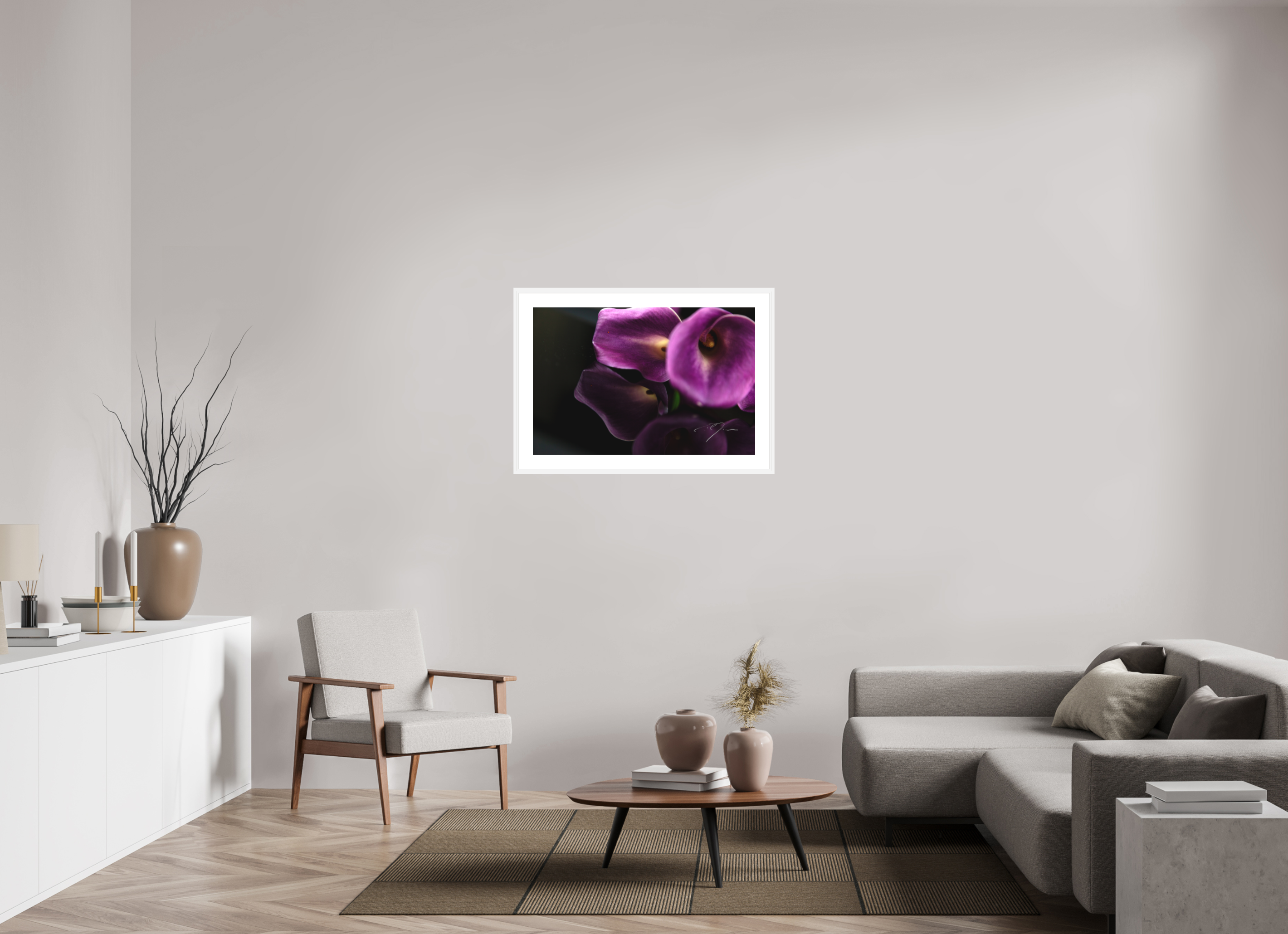 36 x 24″, FRAME - SOLID WOOD [FujiFlex] EMULATE