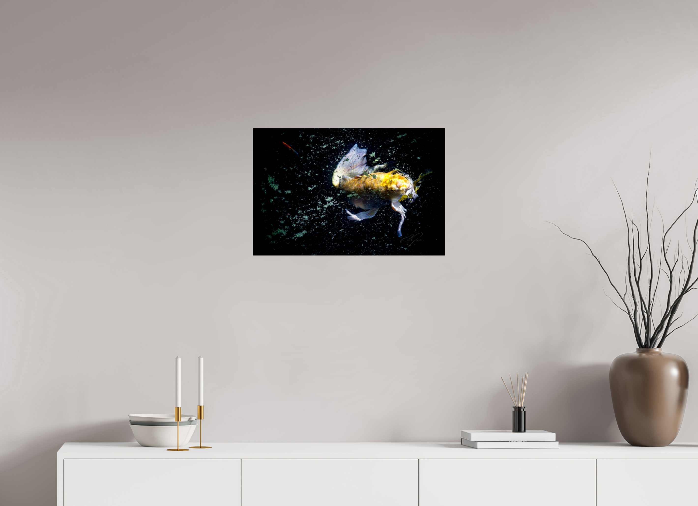 24 x 16″, PRINT ONLY [FUJI CRYSTAL DP II] COMING UP FOR AIR